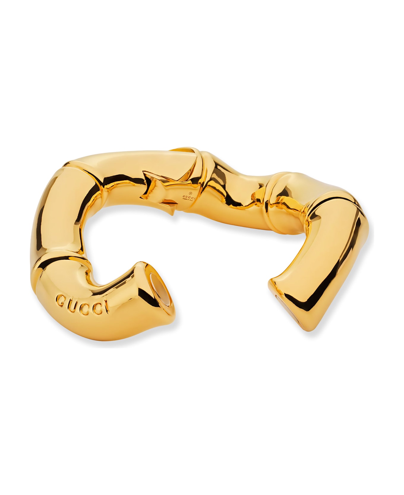 Gucci Rigid Bamboo Bracelet - Golden