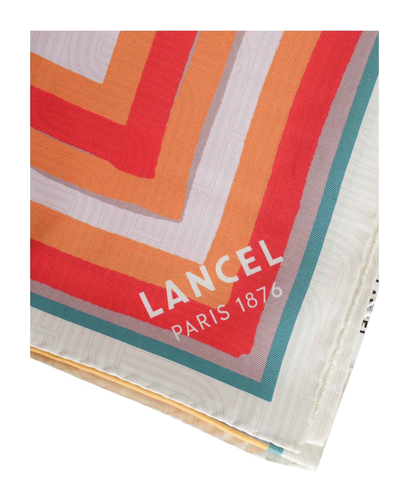 Lancel Multicolor Silk Yoke - MULTICOLOR スカーフ＆ストール