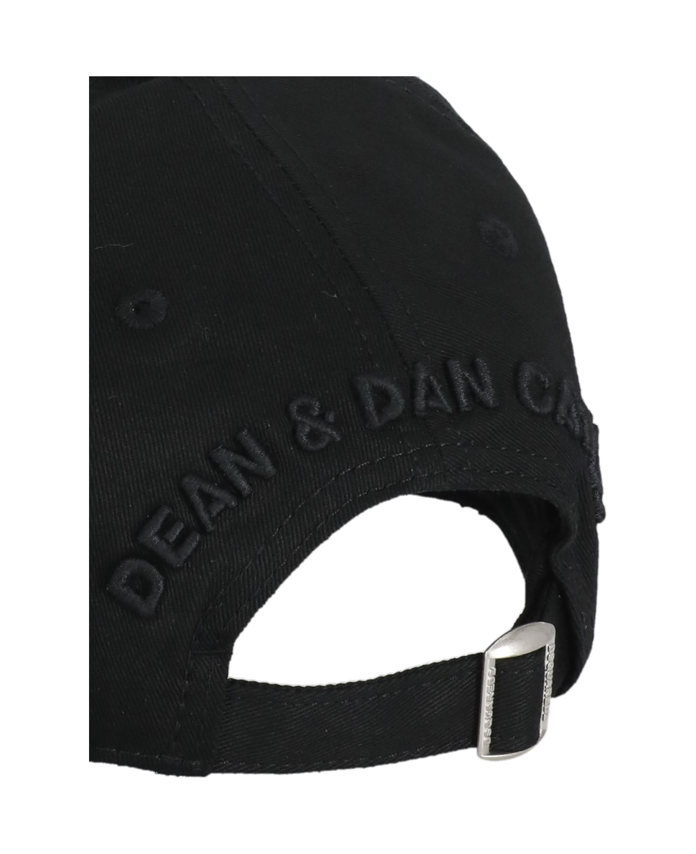 Dsquared2 Logo Embroidered Baseball Cap - Black 帽子