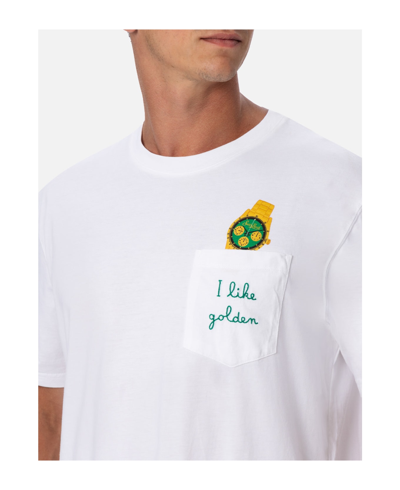 MC2 SAINT BARTH Austin cotton T-shirt エムシーツー Austin cotton T-shirt MC2 SAINT BARTH - Nugnes1920