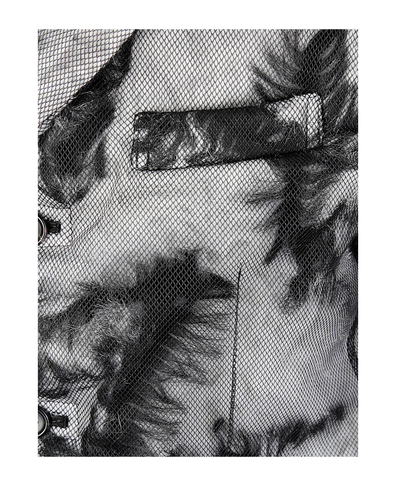 Comme des Garçons Ladies
 Jacket - BLK X WHT/BLK