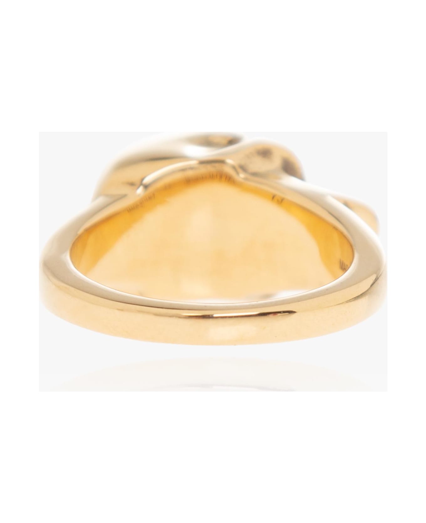 Alexander McQueen Brass Ring - Golden