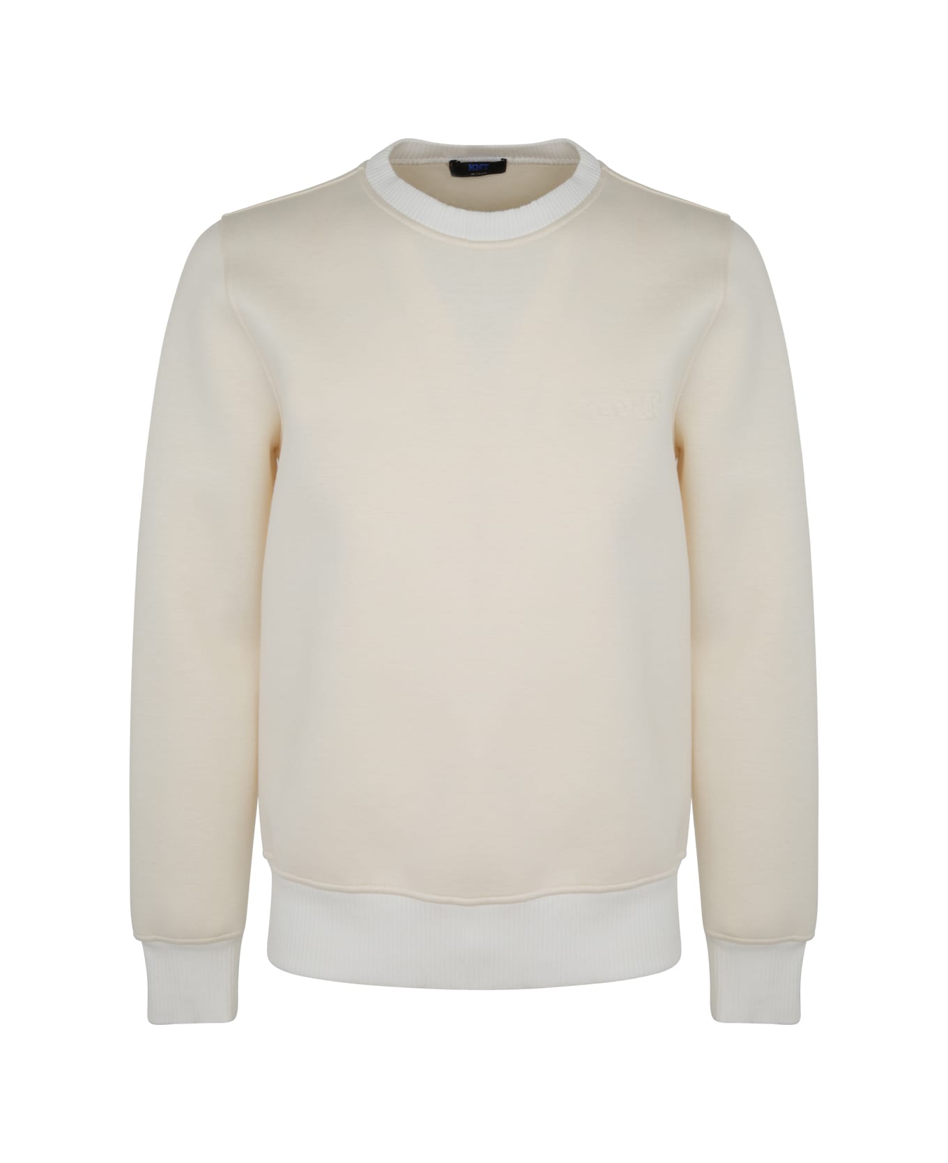 Kiton Crew Neck Sweatshirt - White