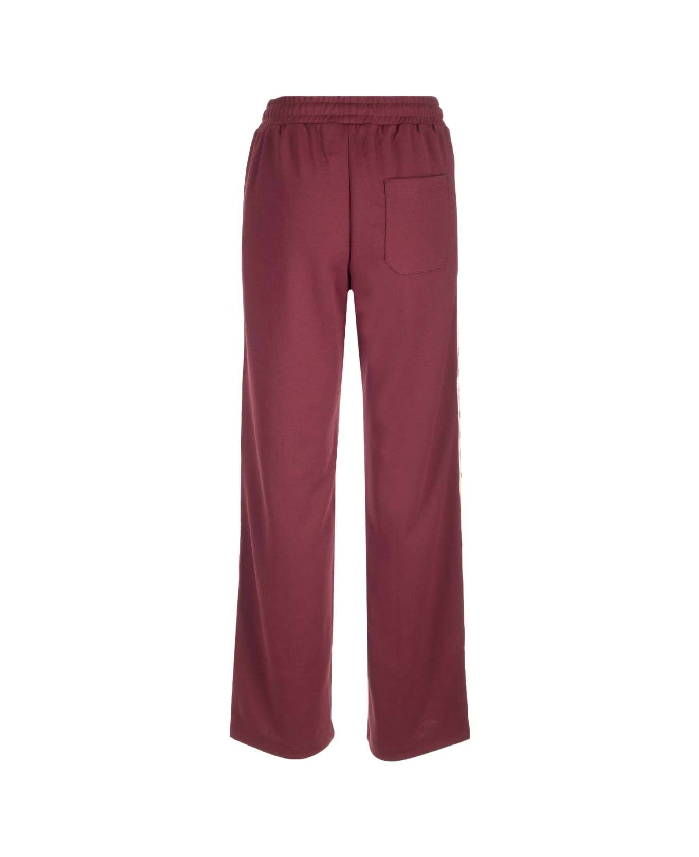 Golden Goose Burgundy Polyester Pants - Red ボトムス