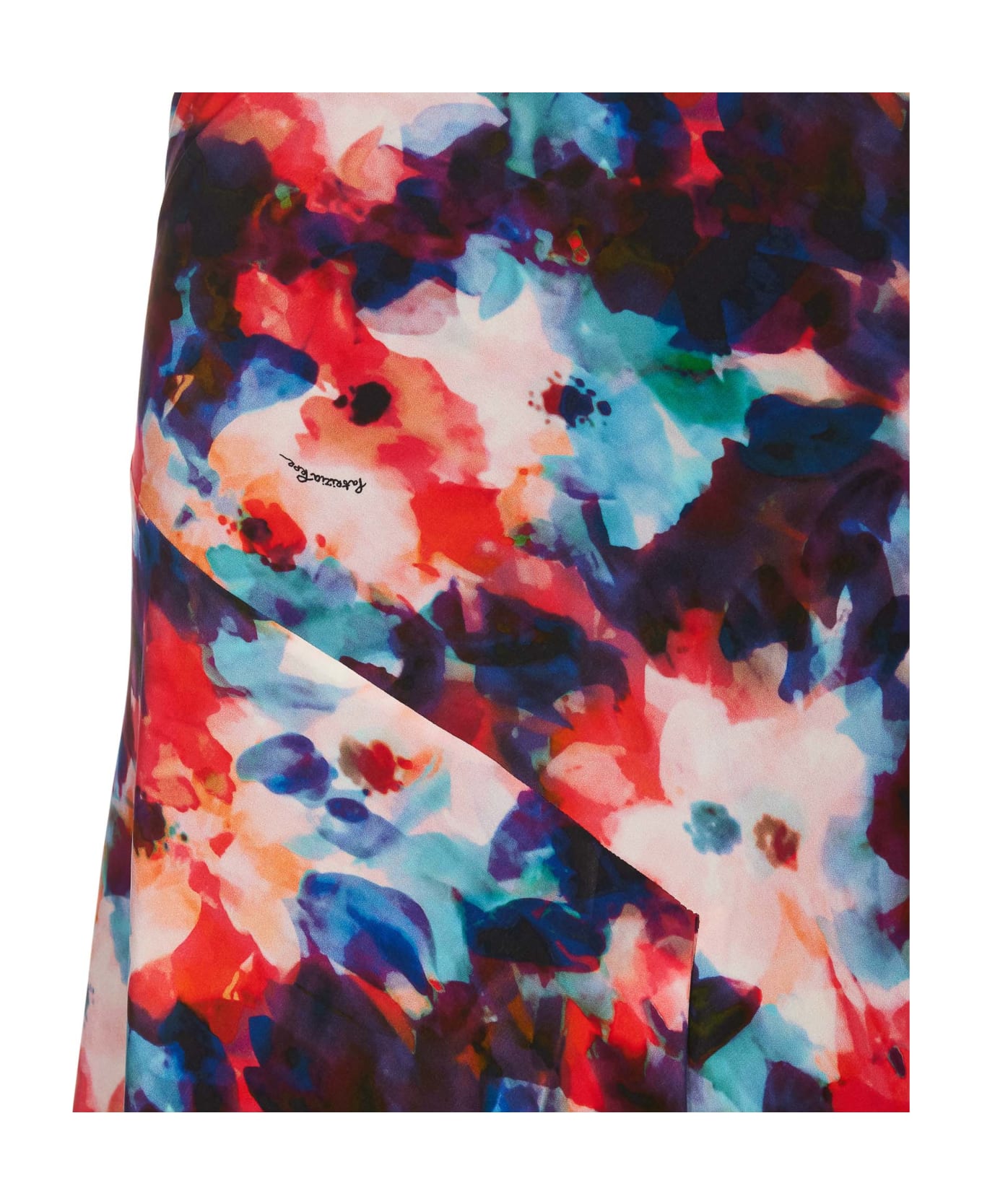 Patrizia Pepe Floral Midi Skirt - MultiColour