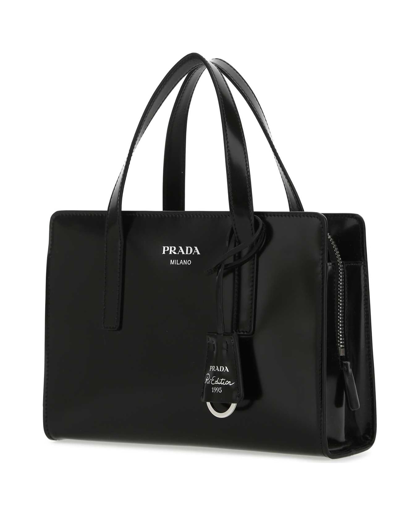 Prada Black Leather Re-edition 1995 Handbag - F0002