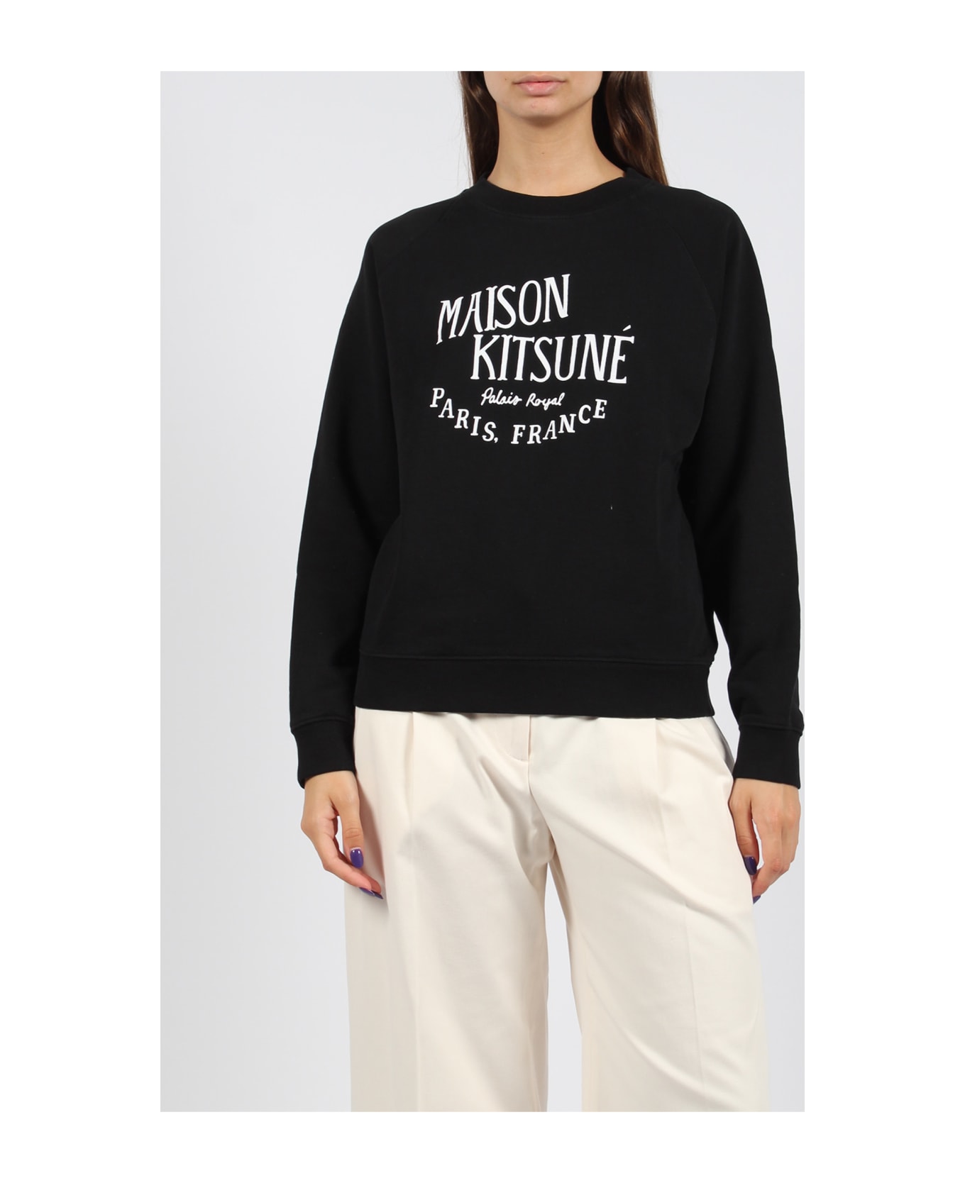 Maison Kitsuné Palais Royale Classic Sweatshirt - Black