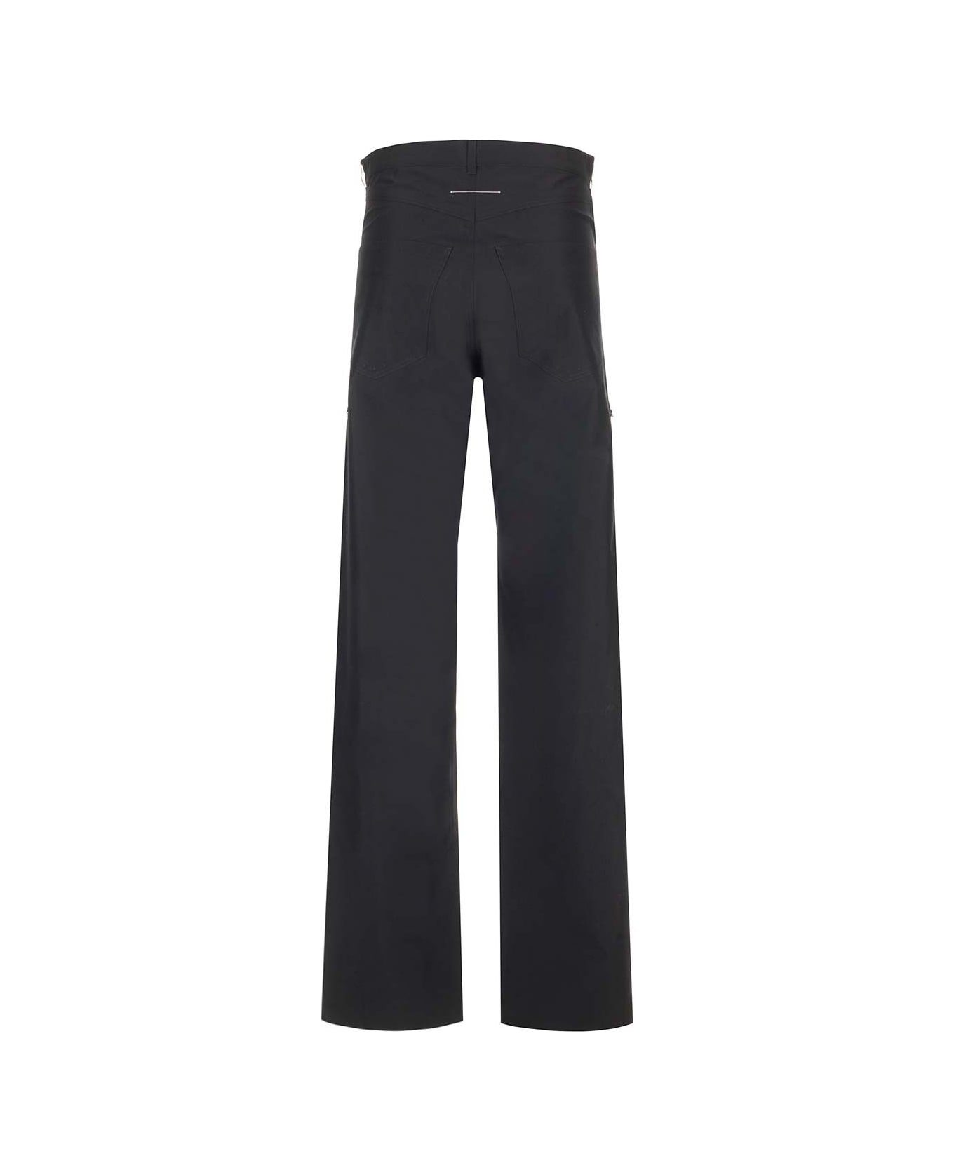 MM6 Maison Margiela Mm6 X Salomon Gore-tex 5-pocket Trousers - Black