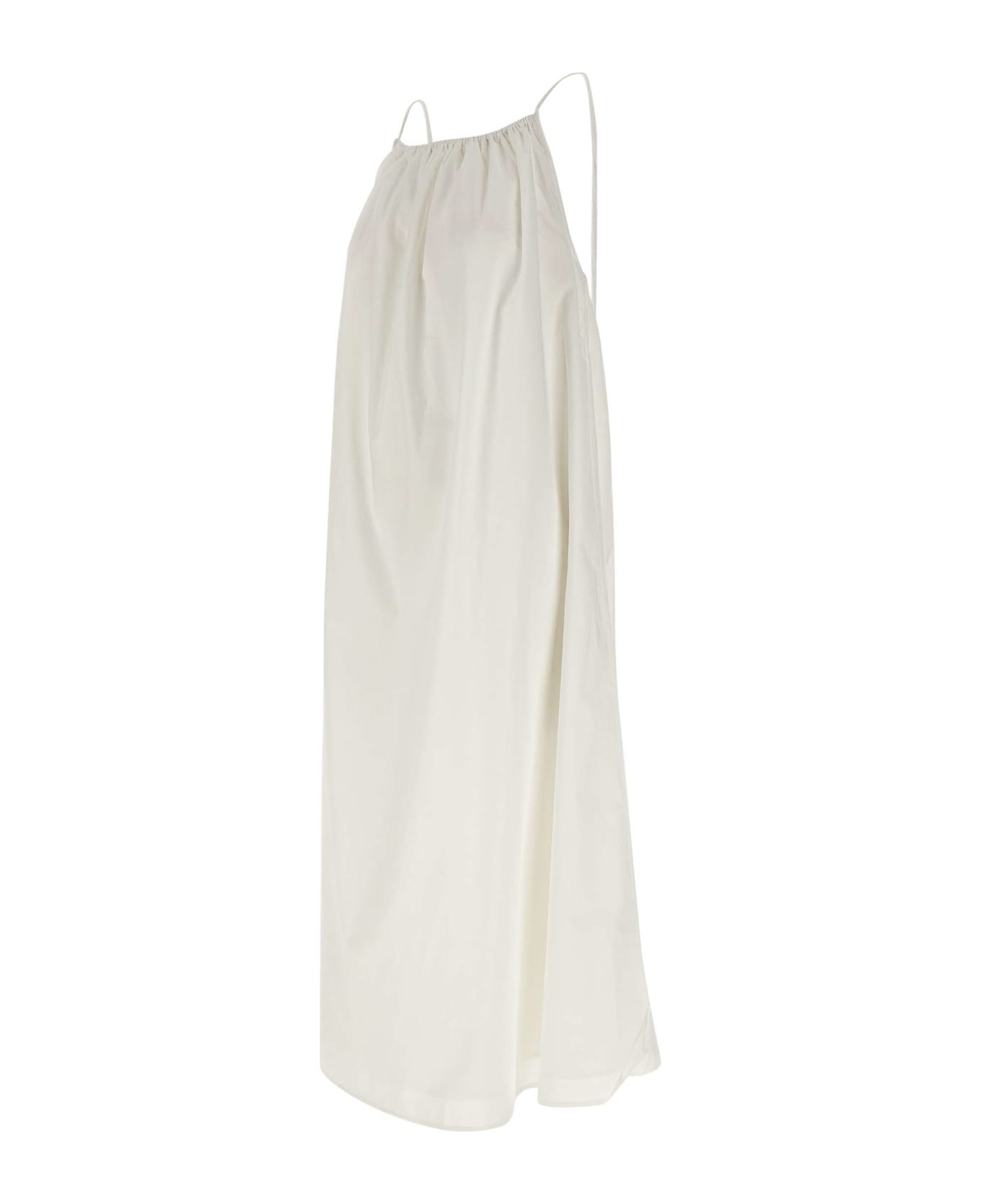Sun 68 Cotton Poplin Dress - WHITE