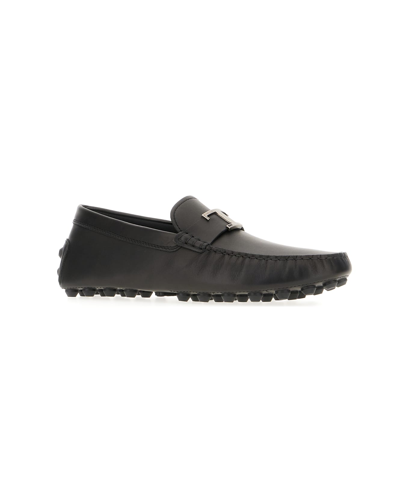 Tod's Black Leather Loafers - B999