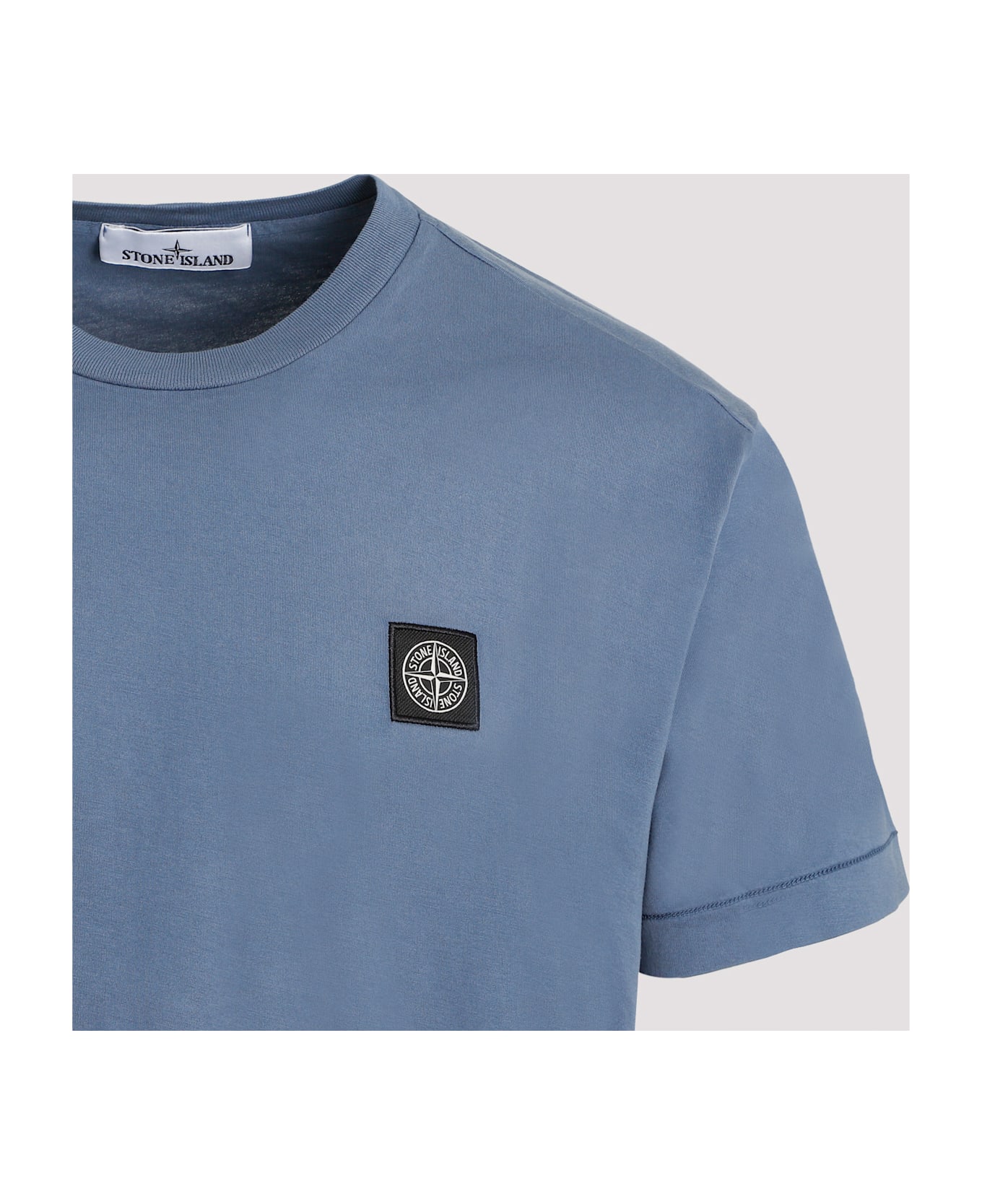Stone Island Cotton T-shirt - Dark Blue