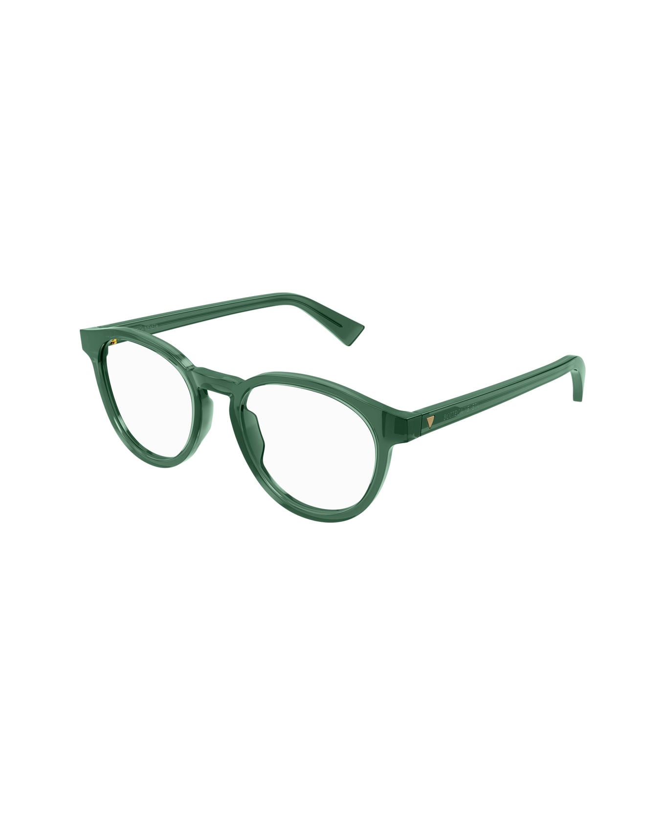 Bottega Veneta Eyewear Bottega Veneta Bv1225o Linea New Classic 006 Green Trasparent Glasses - Verde アイウェア