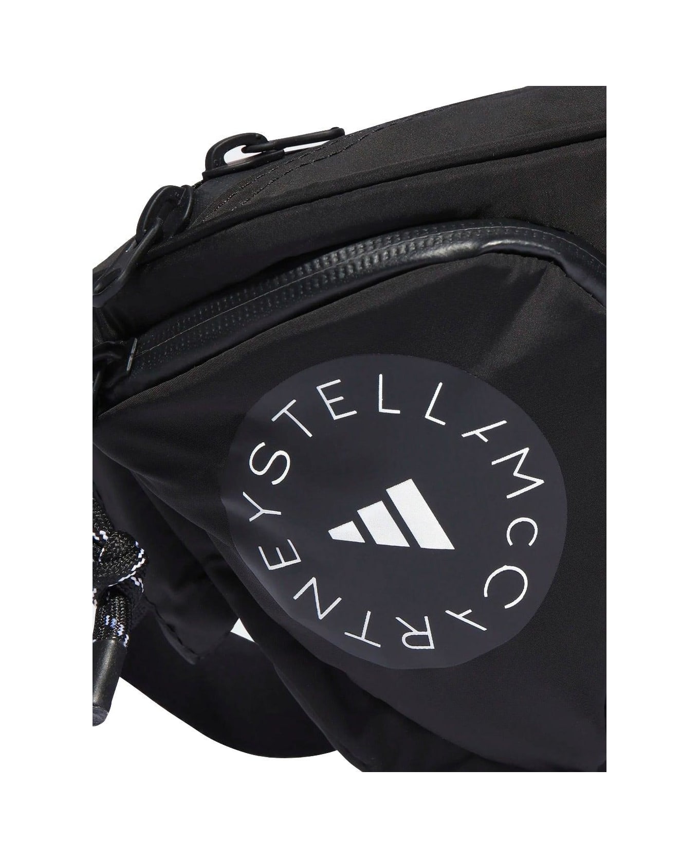 Adidas by Stella McCartney Logo Belt Bag - Black/white/black