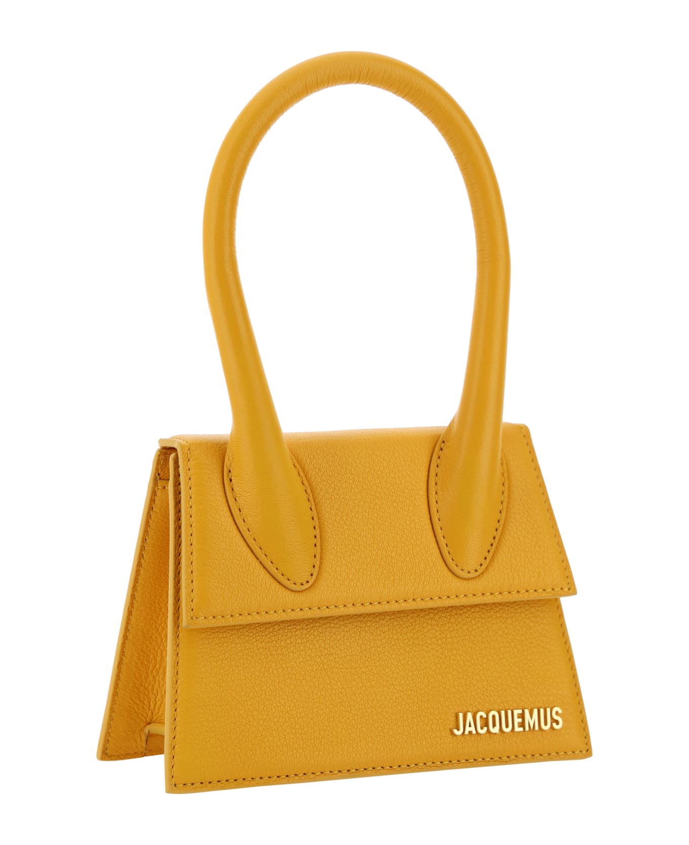 Jacquemus Le Chiquito Moyen Handbag - Dark Orange