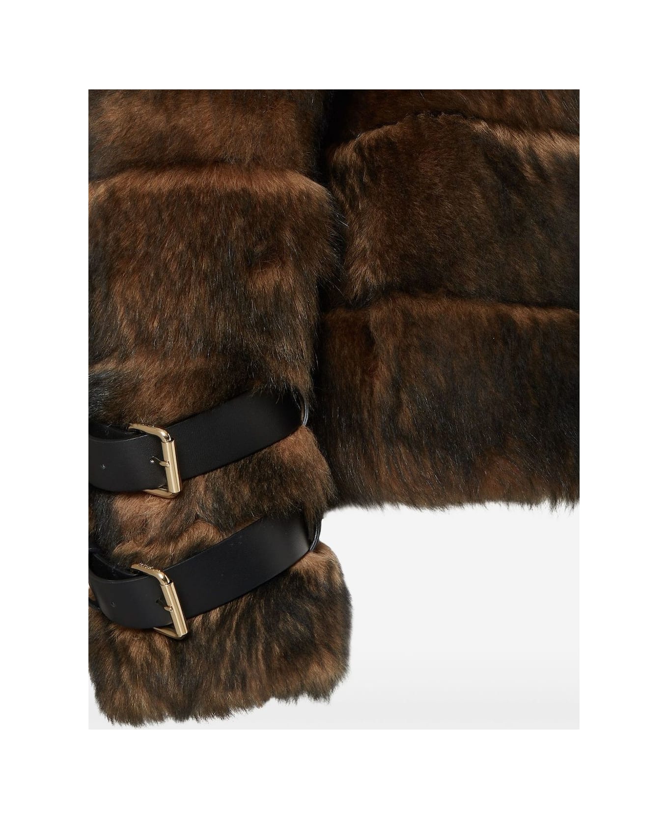 Fendi Fur Blouson Jacket - Brown