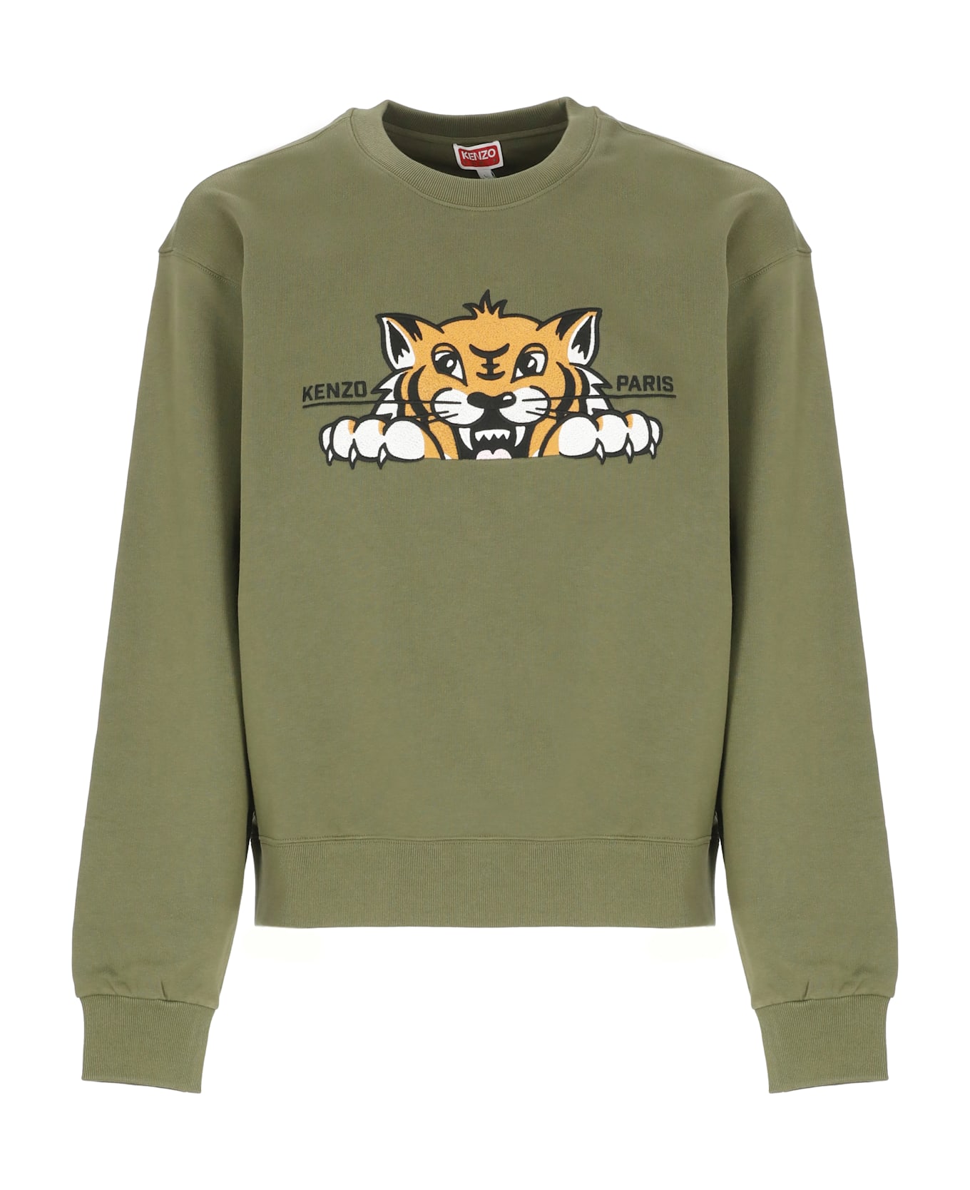 Kenzo Happy Tiger Sweatshirt - Green