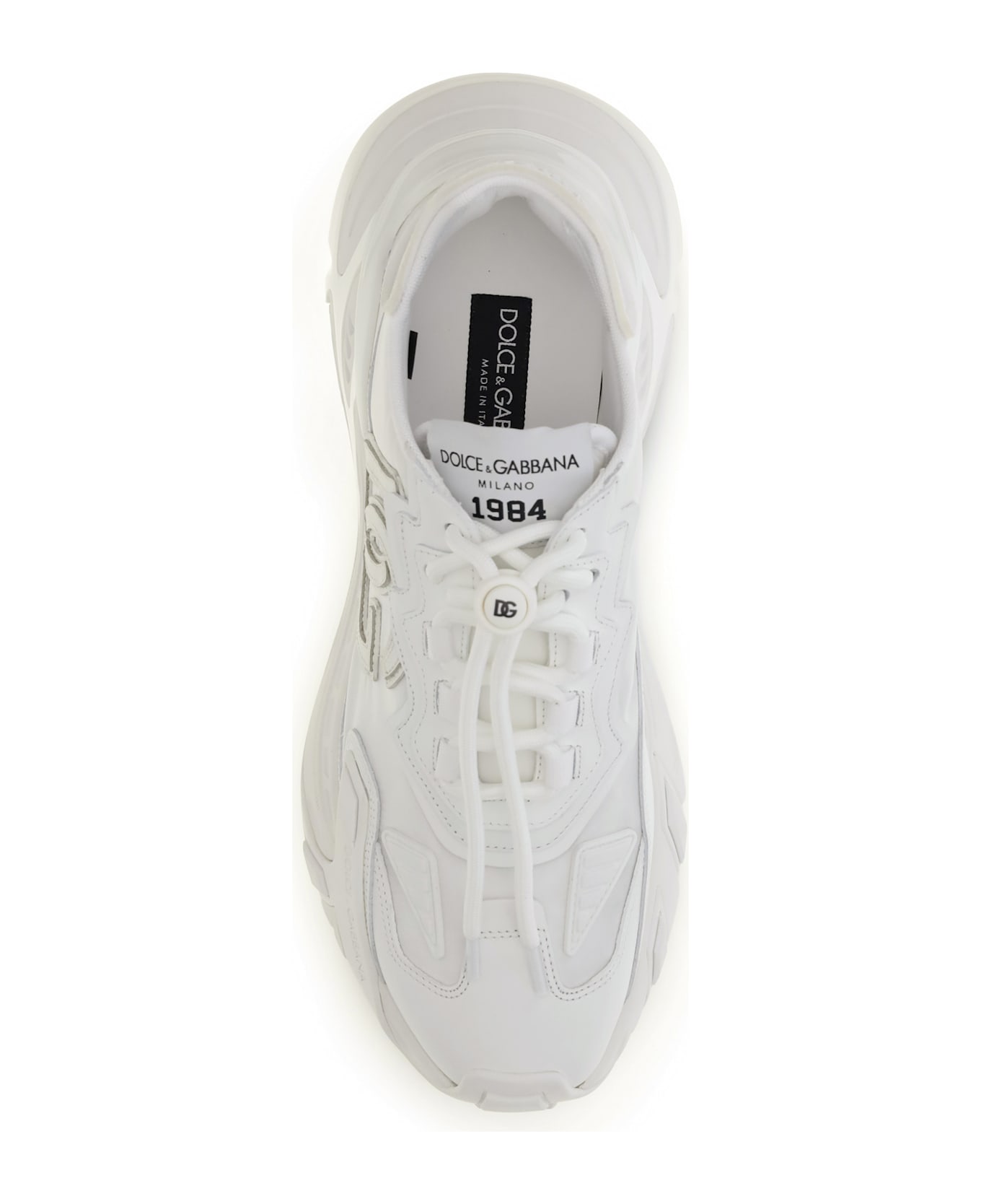 Dolce 
Gabbana Day Faster Sneakers - Bianco Bianco