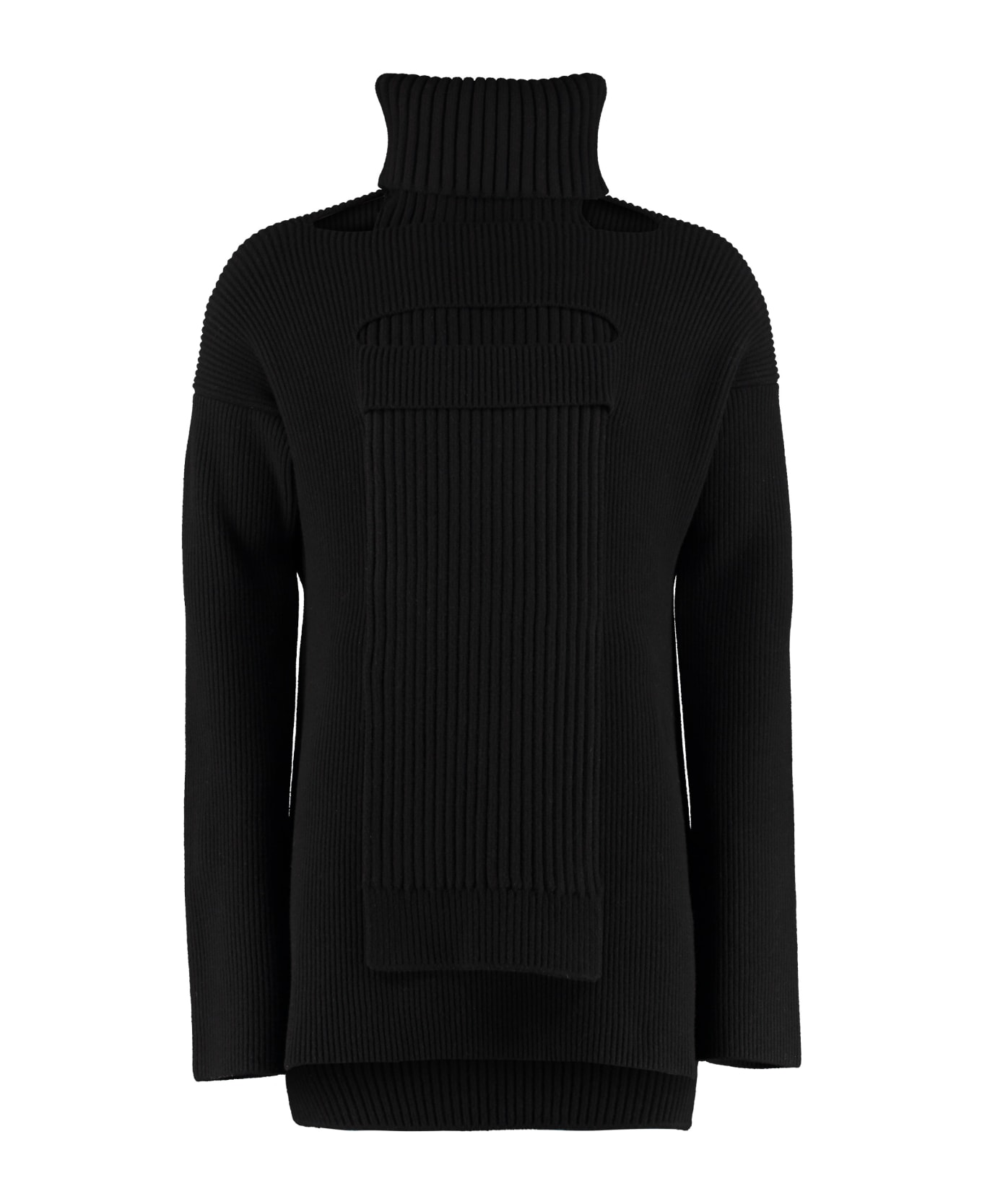 Bottega Veneta Wool Blend Sweater - black
