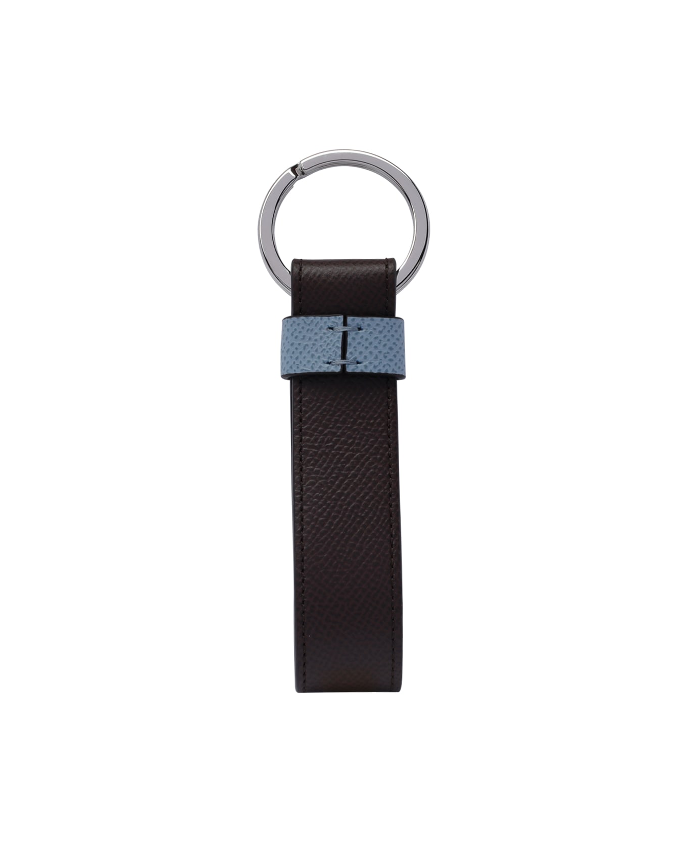 Tod's Logo Keyring - Brown