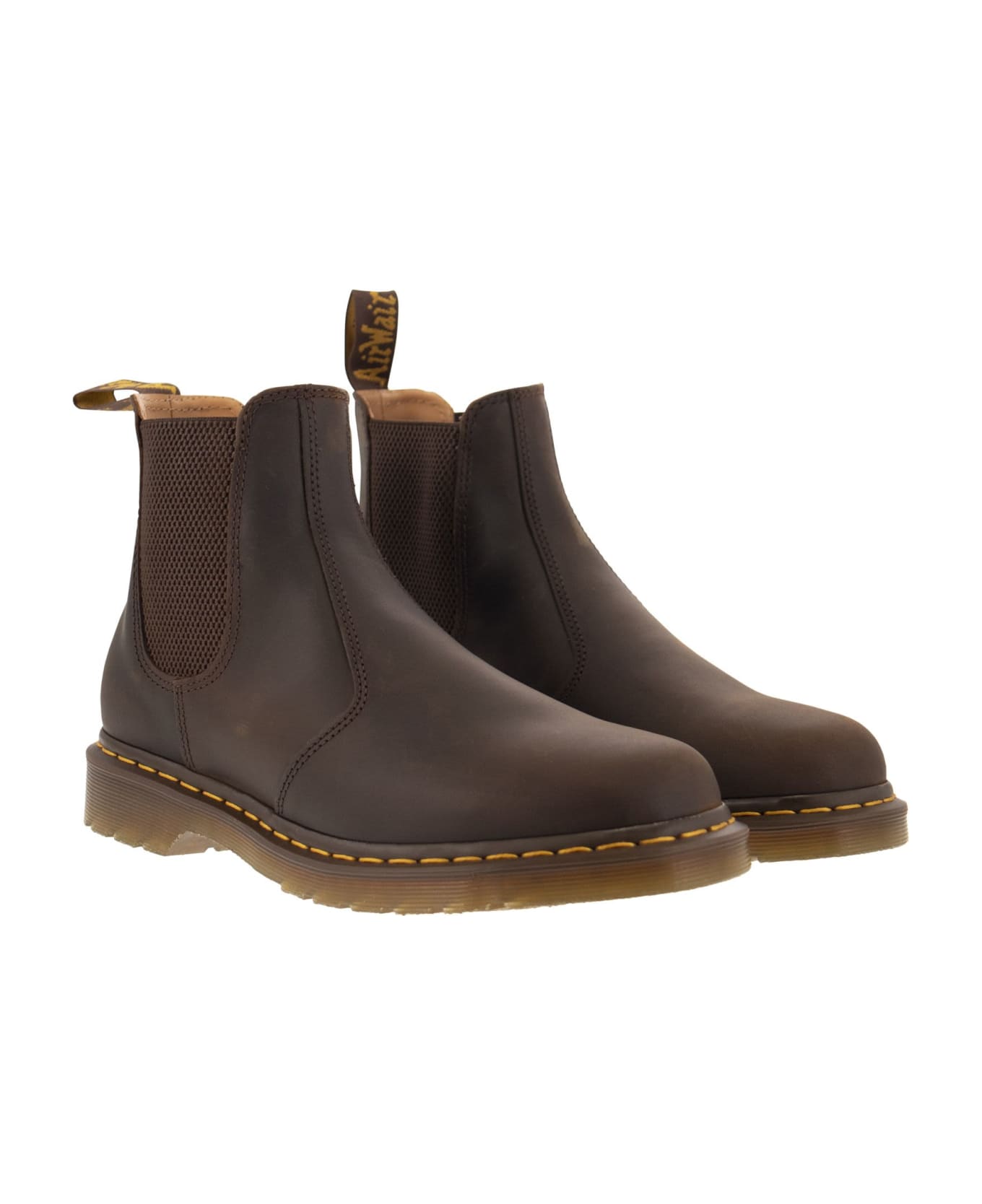 Dr. Martens 2976 Crazy Horse Chelsea Boot - Brown