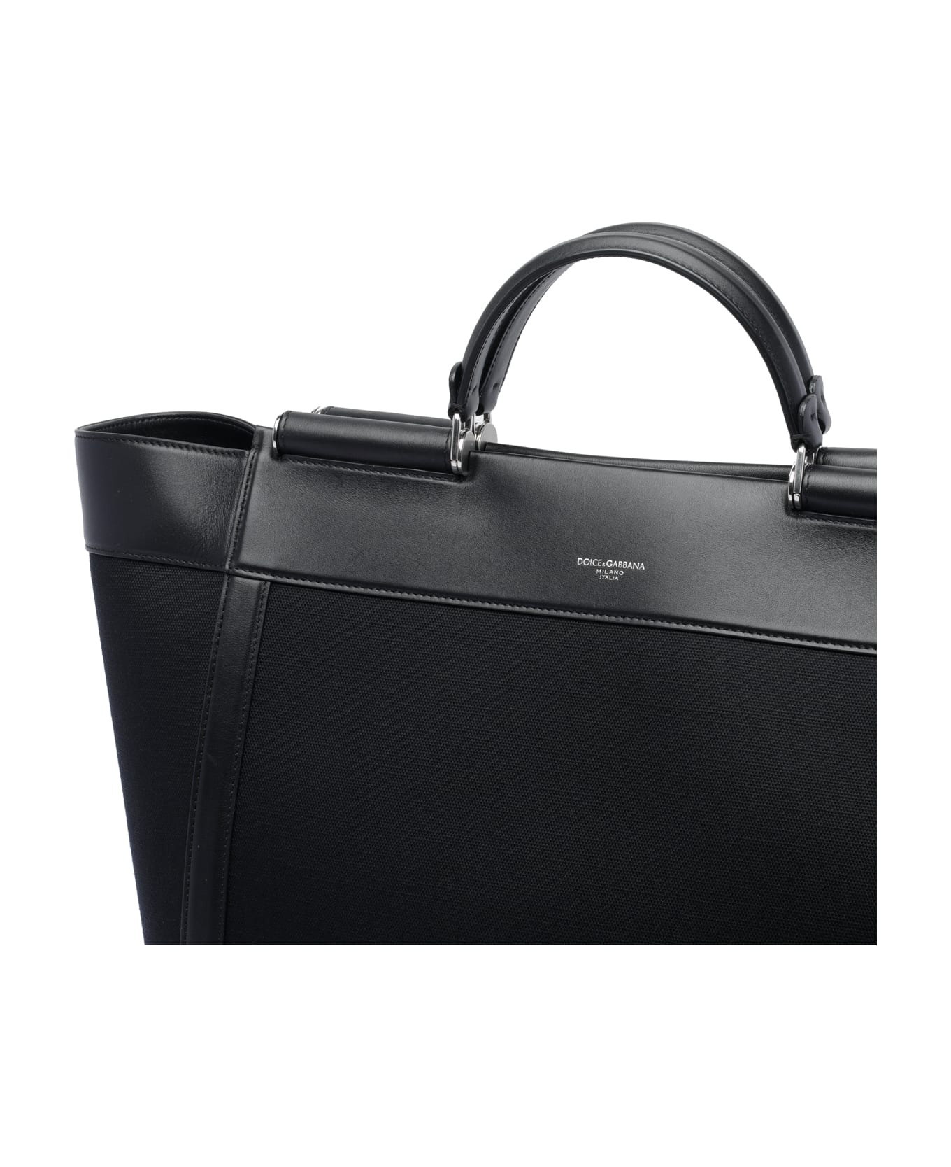 Dolce 
Gabbana Panama Bag - Black