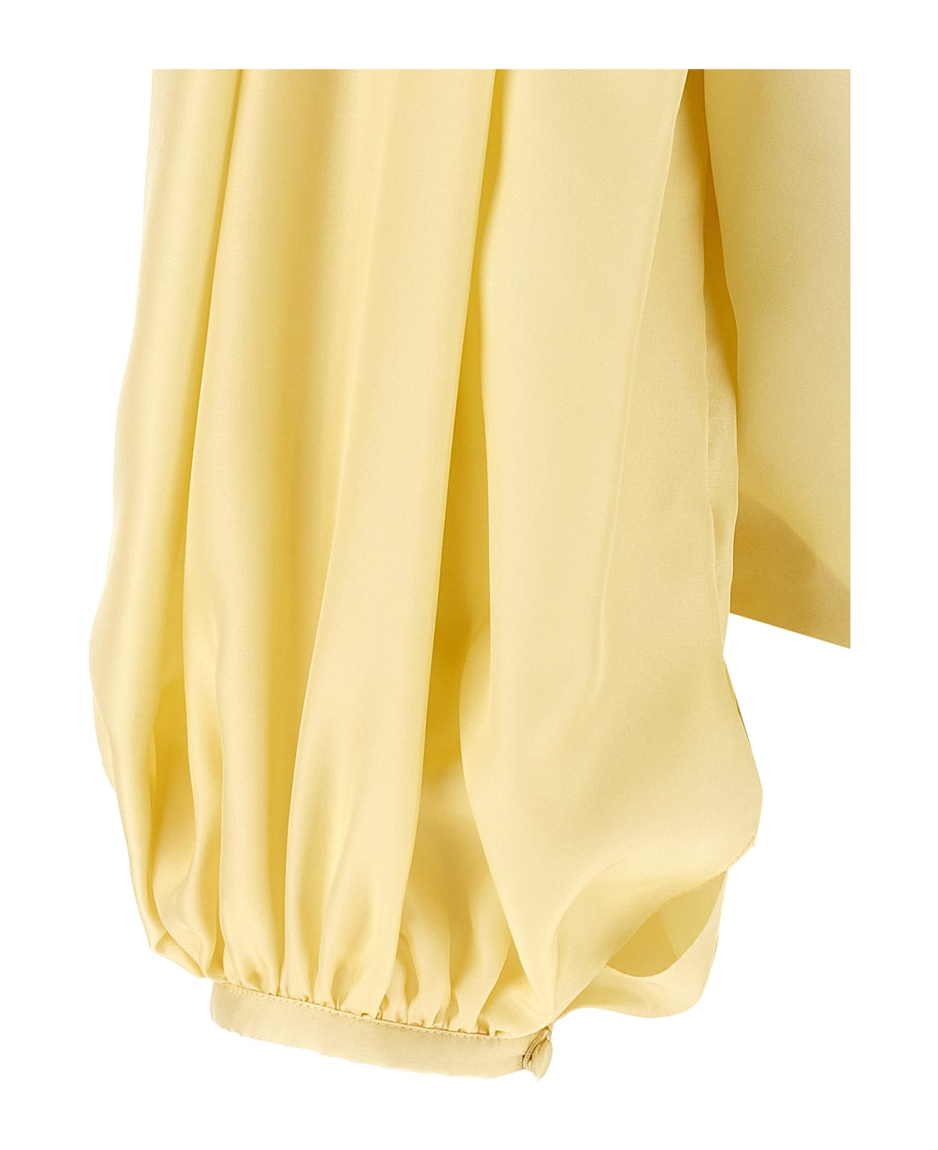 Chloé Draped Top - Yellow