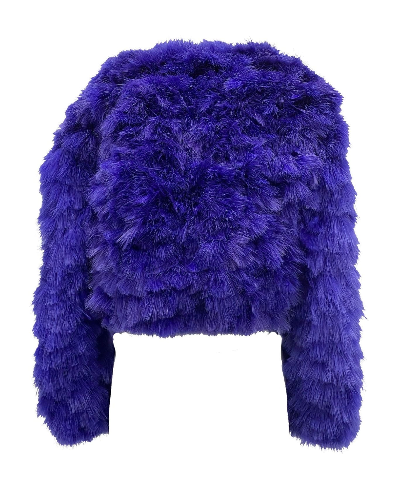 Dsquared2 Feathers Bomber Jacket - Blue