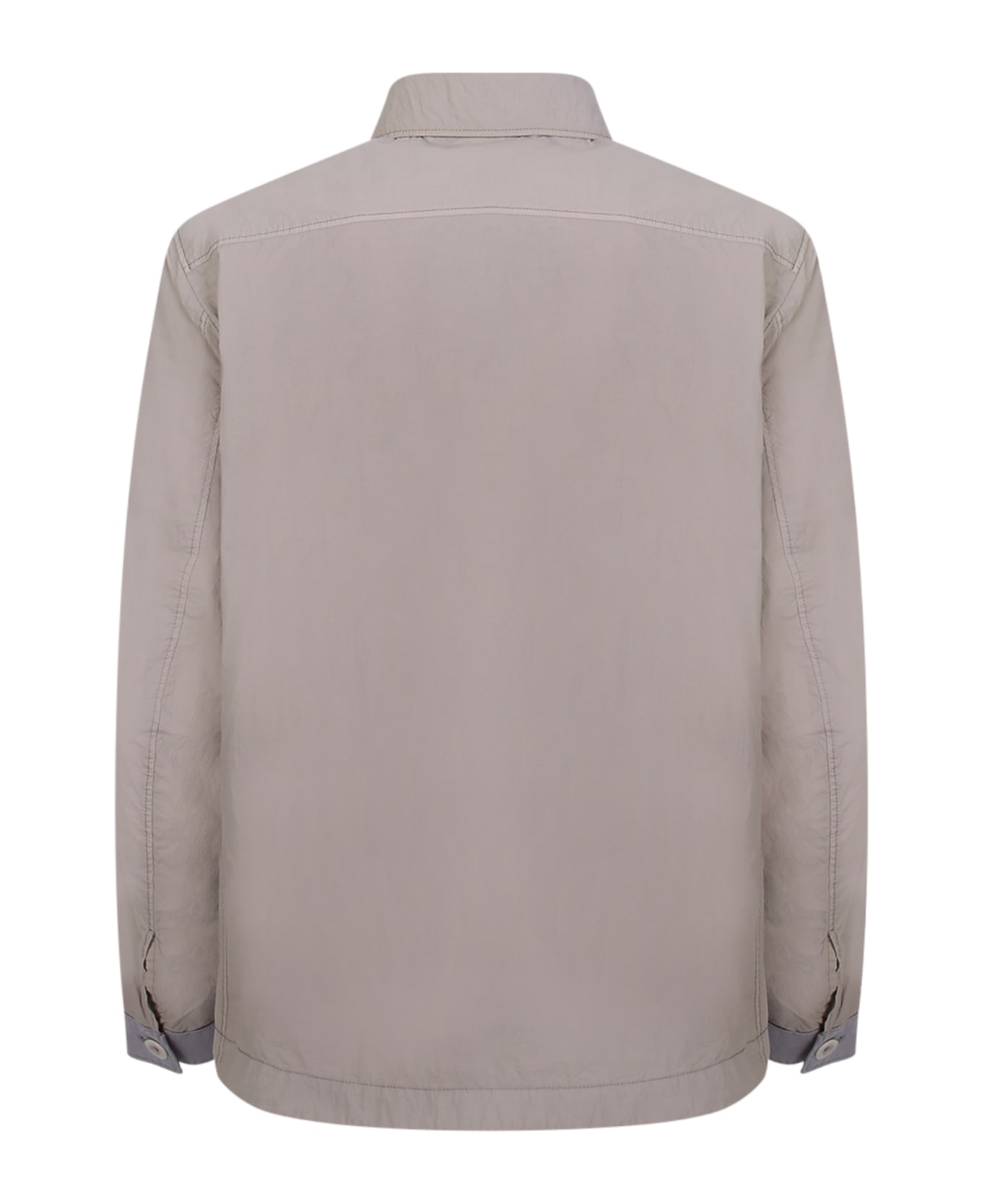 Ten C Zip-un Grey Shirt Jacket - Grey ジャケット