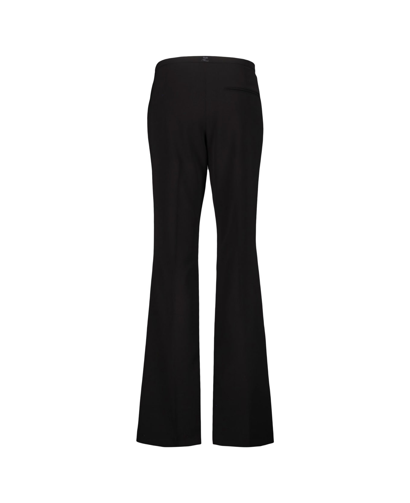 Courrèges Bootcut Tailored Pants - Black