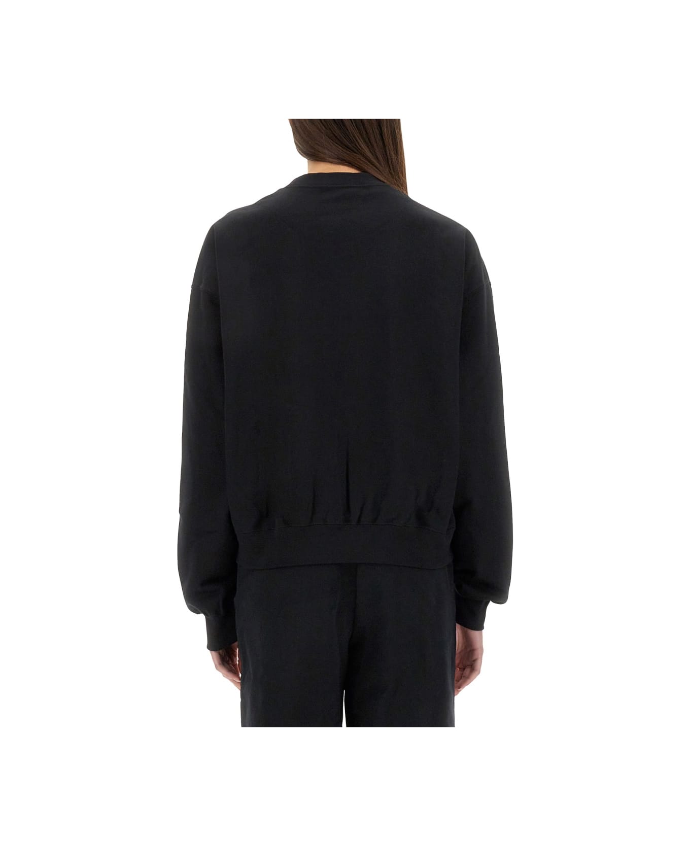 Y-3 Sweatshirt With Logo - BLACK