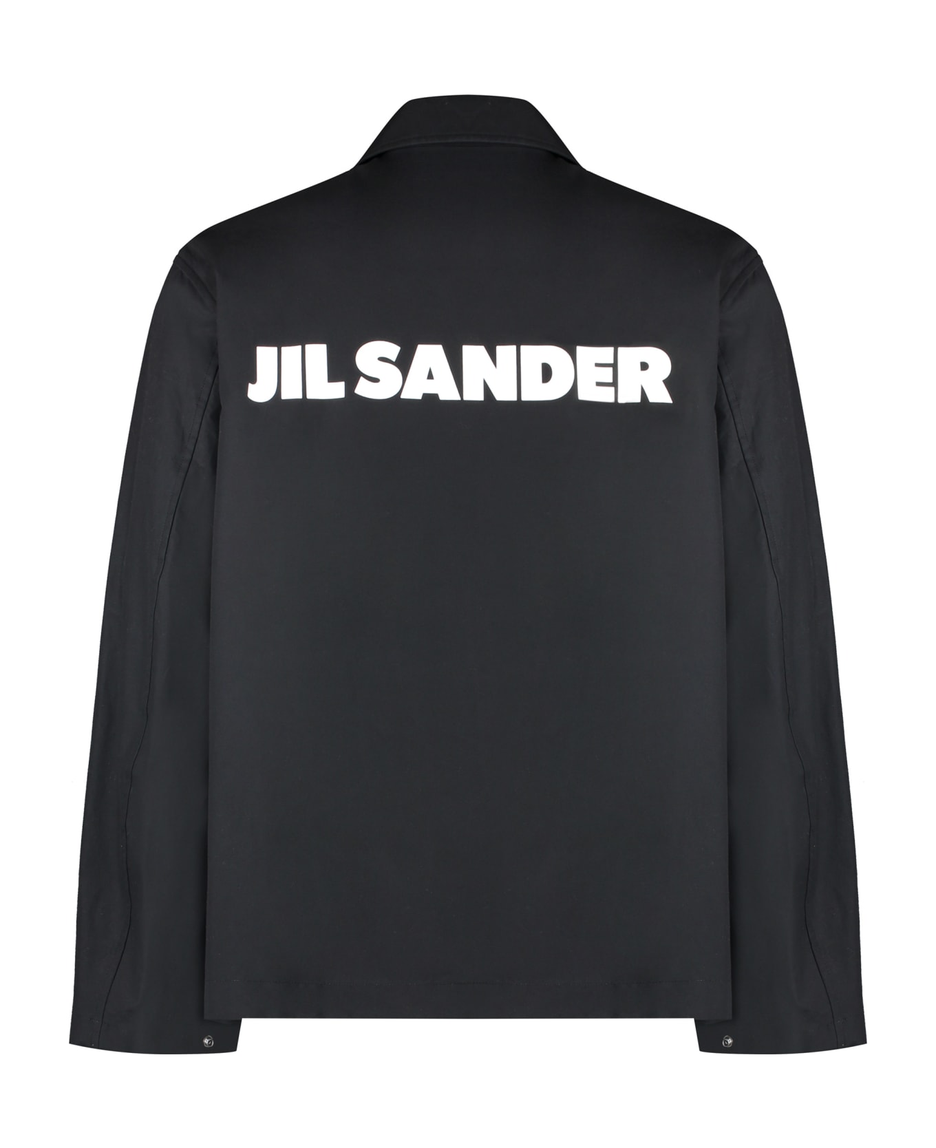 Jil Sander Cotton Overshirt - black