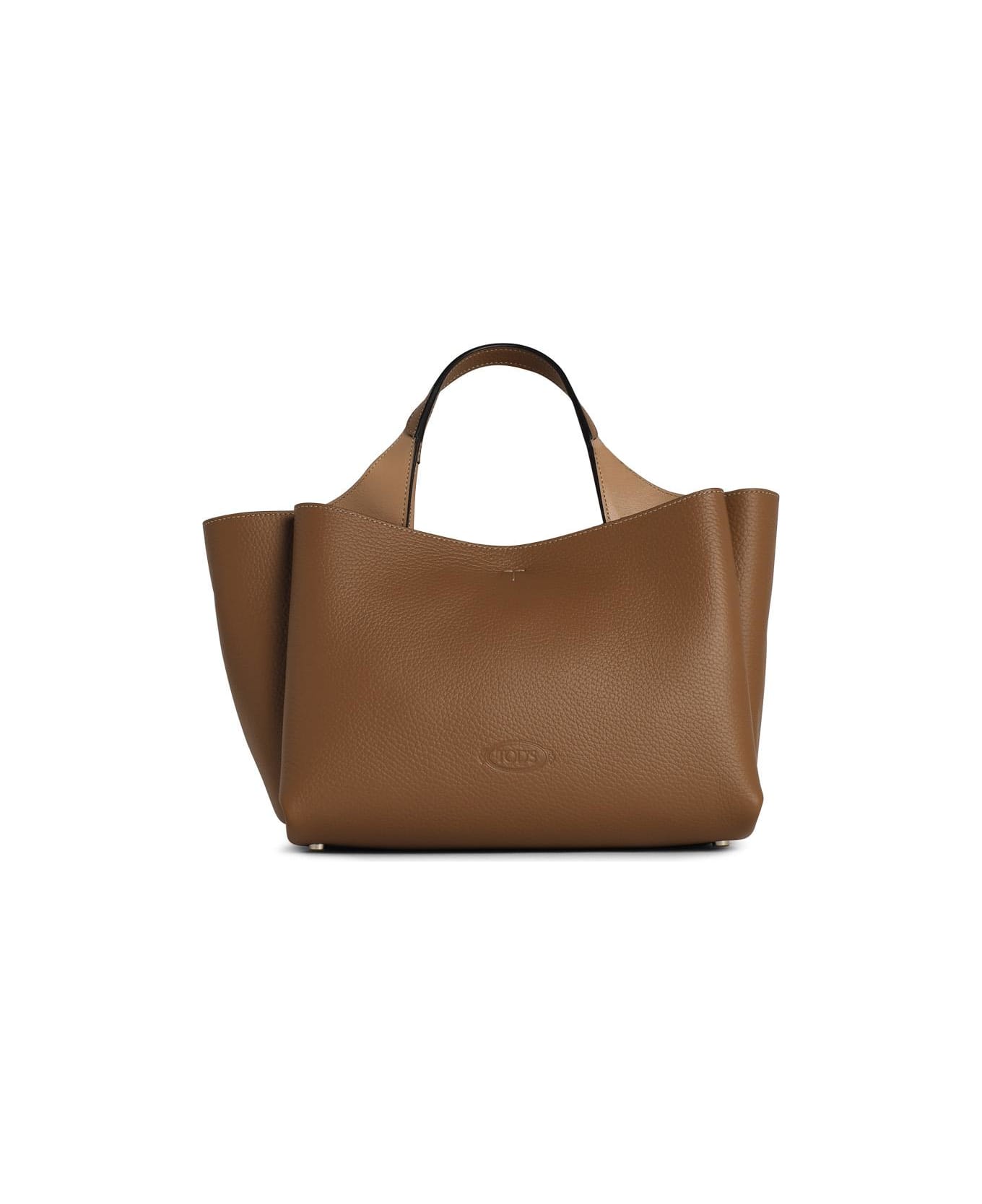 24PF new/TOD'S アピミスモールレザートートバッグ Bag Beige 24PF new/TOD'S アピミスモールレザートートバッグ Bag Beige