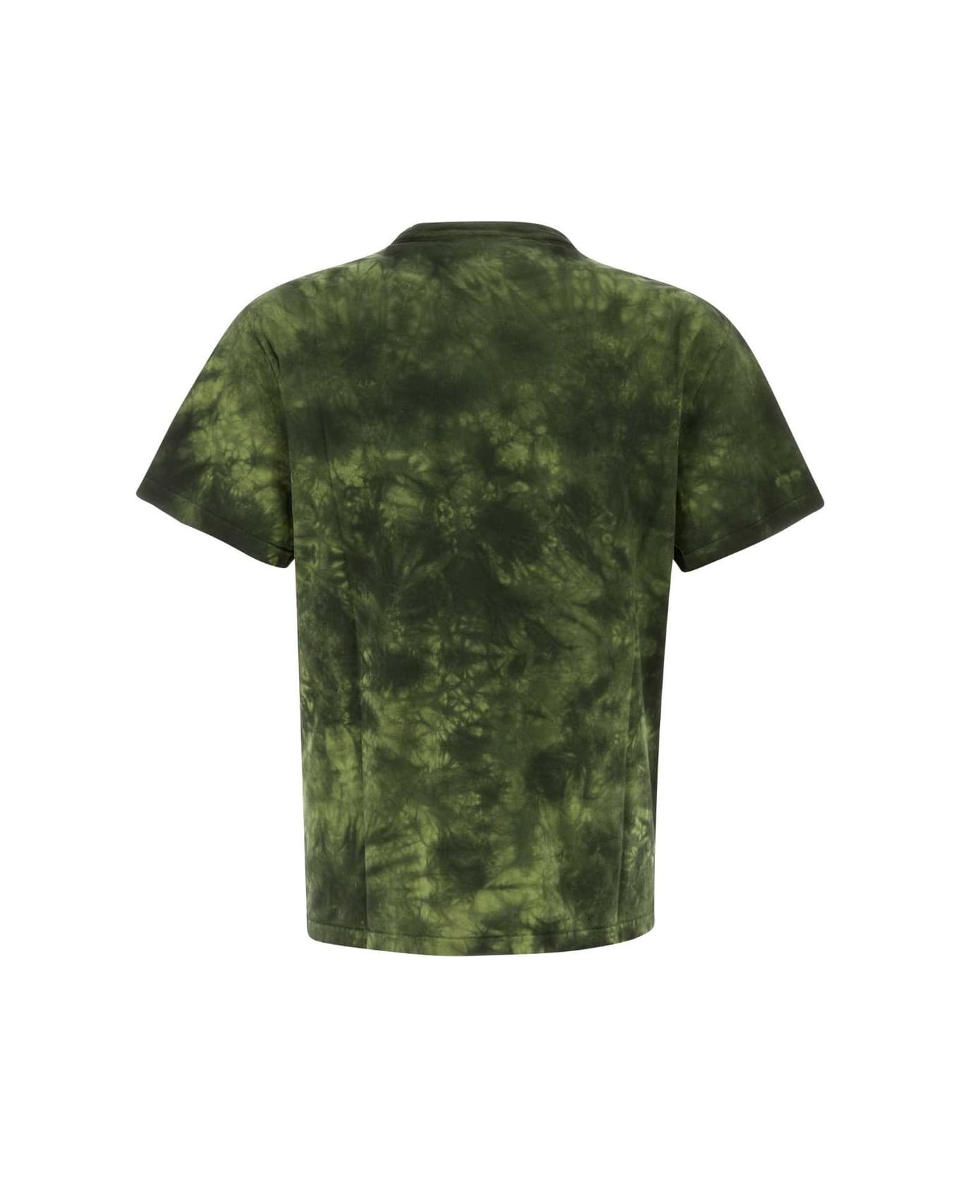 Alexander McQueen Green Cotton T-shirt - GREEN