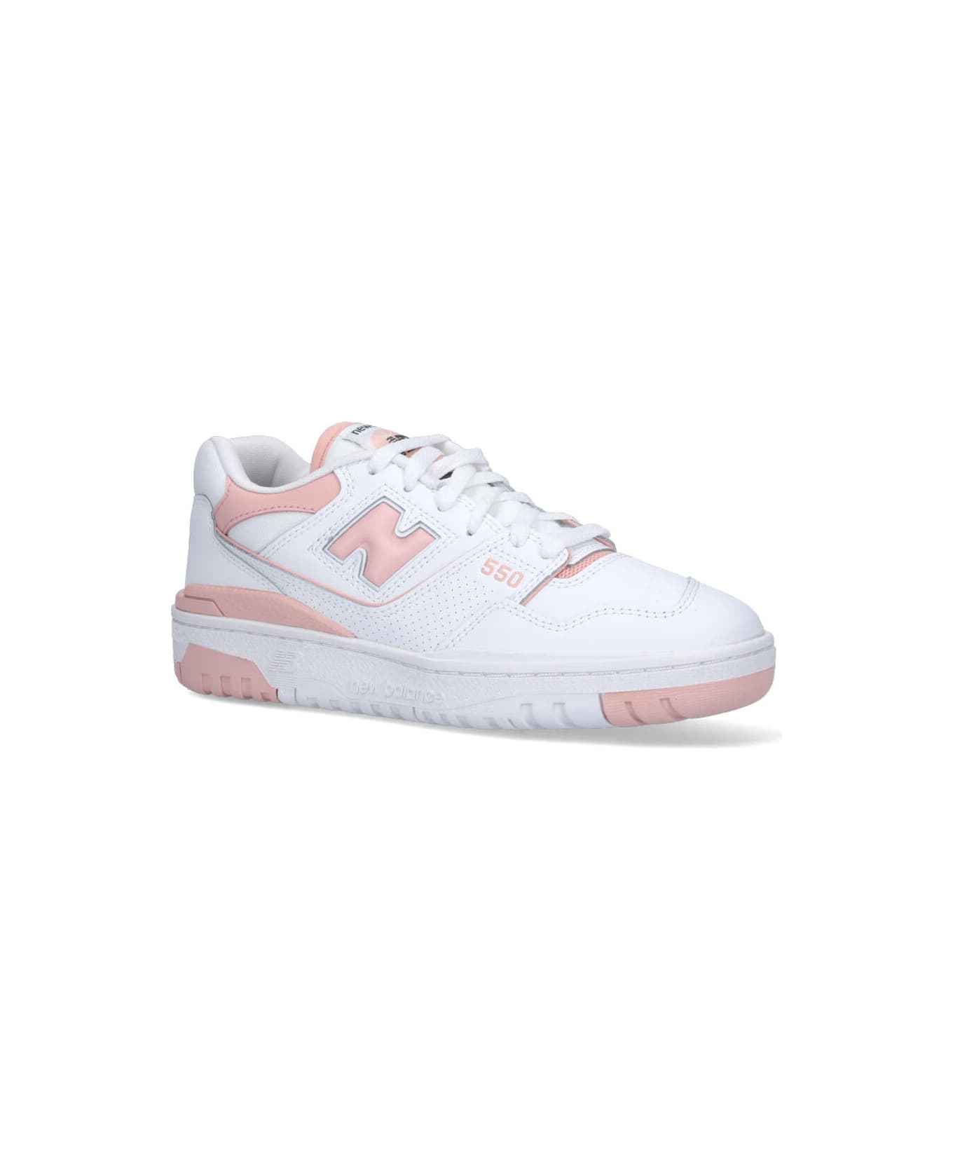 New Balance '550' Sneakers - White