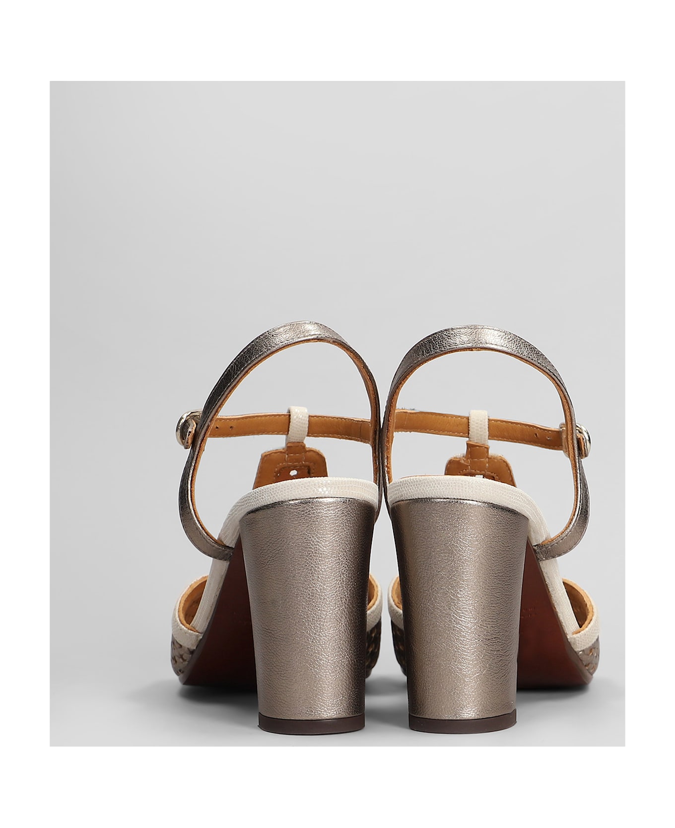 Chie Mihara Bechill Sandals In Beige Leather - beige
