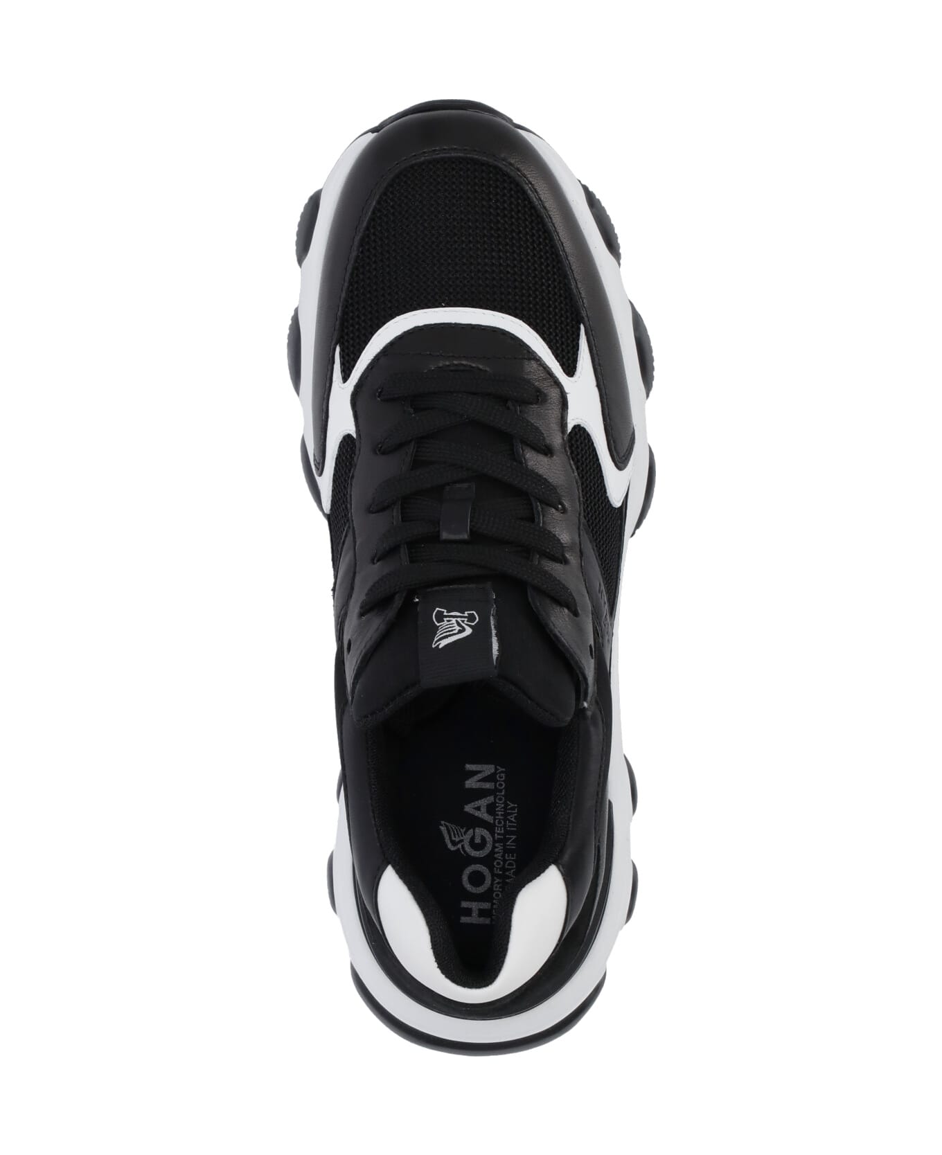 Hogan Hyperactive - Leather Sneakers - Black