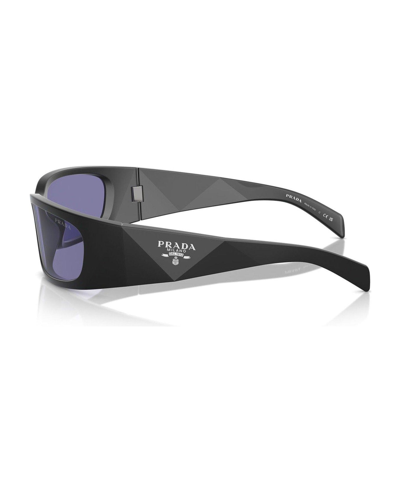 Prada Eyewear Rectangular Frame Sunglasses - 1BO40G