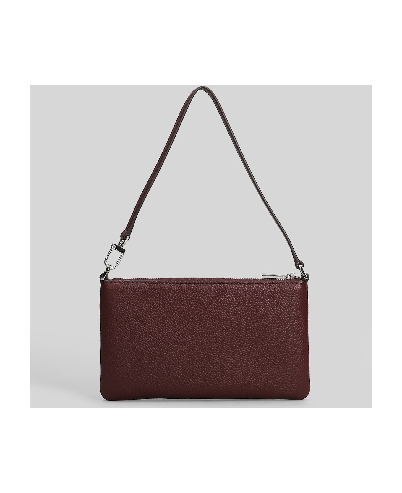 Michael Kors Jet Set Wallet In Bordeaux Leather - bordeaux