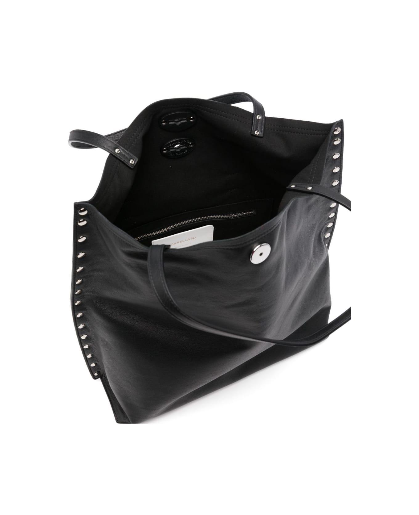 Zanellato A
spasso Medium Leather Handbag - Black