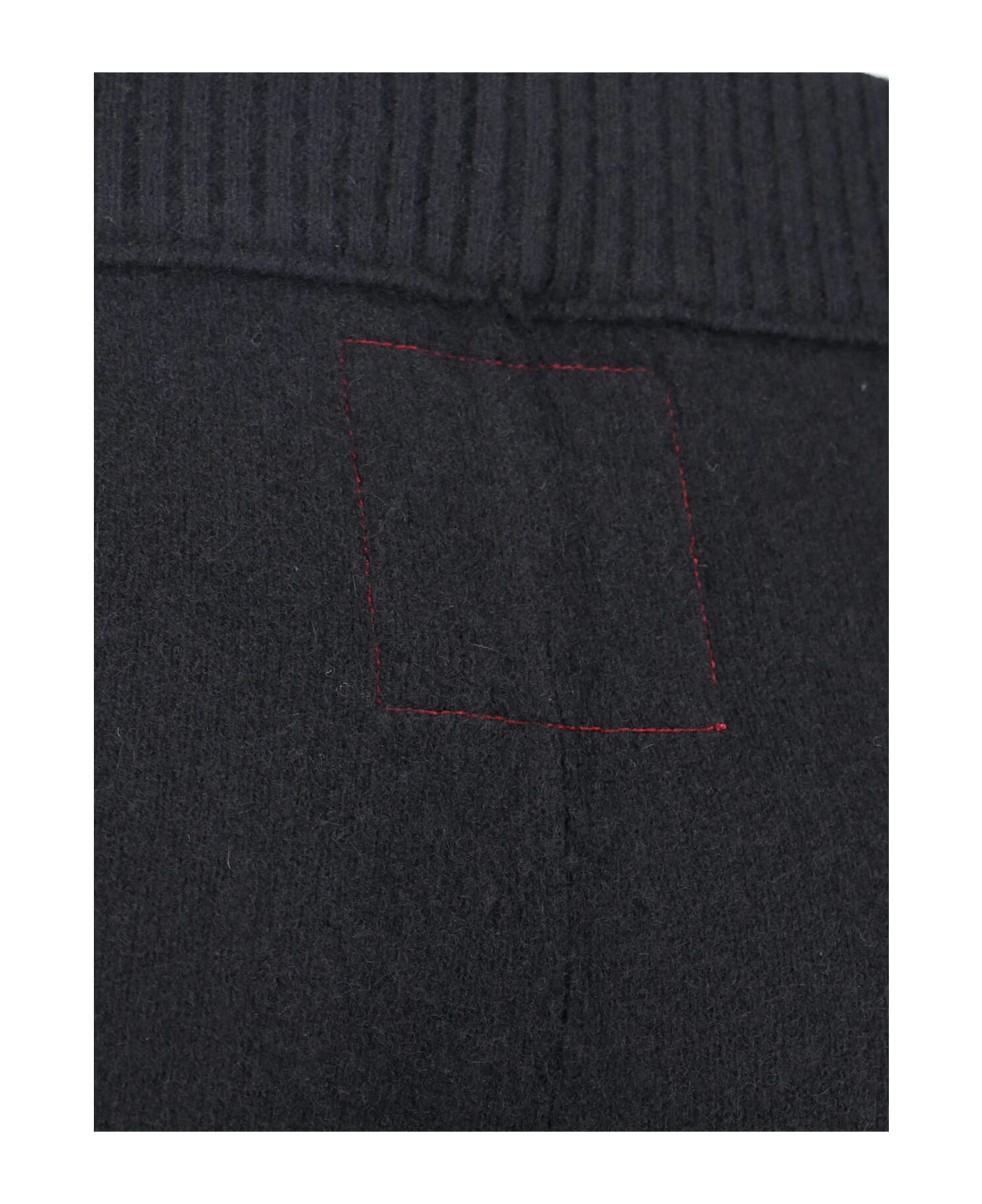 Uma Wang Cashmere Pants - BLACK