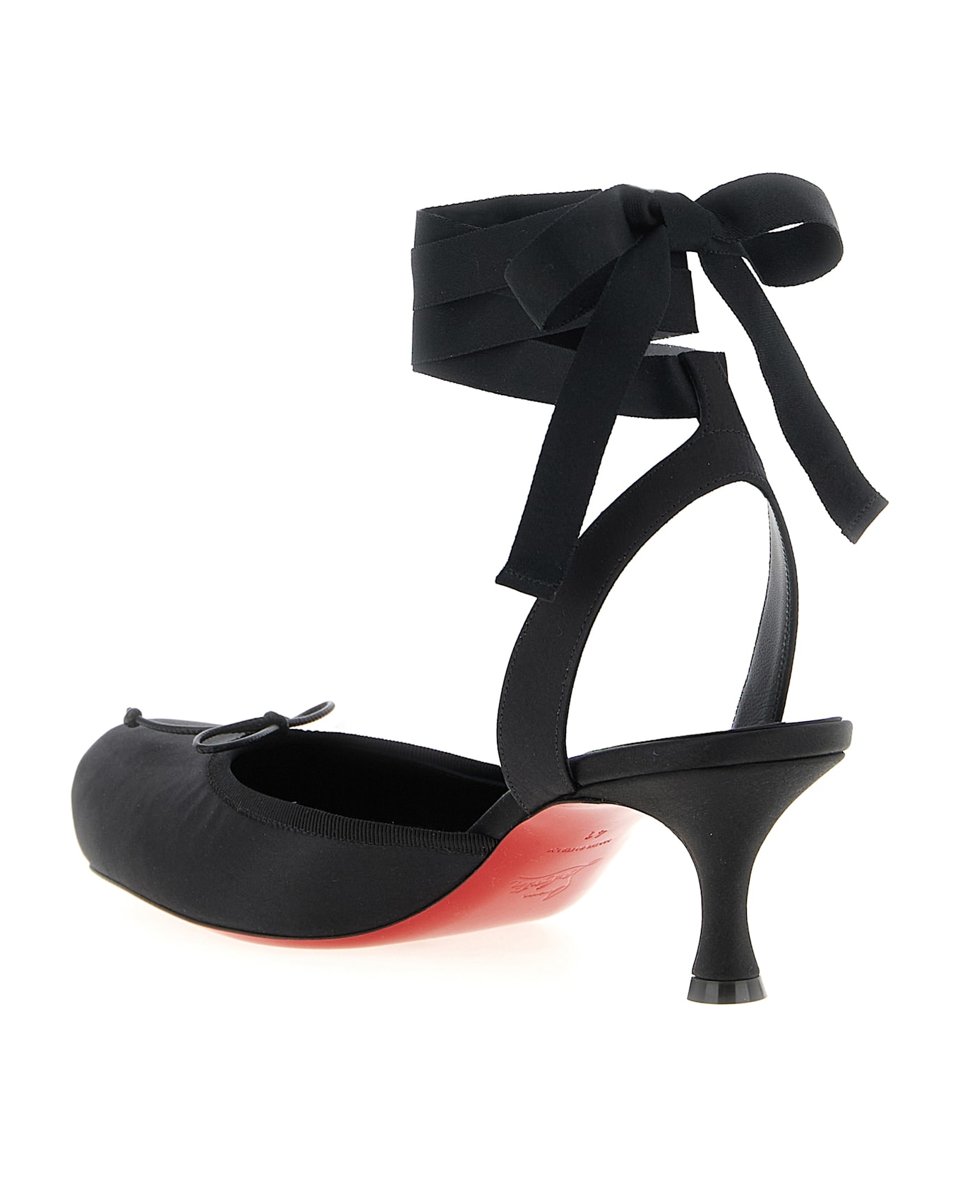 Christian Louboutin 'cassia Lace Up' Pumps - Black  