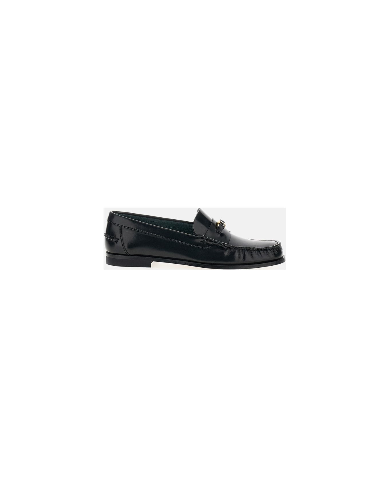 Tod's Leather Loafers - Black