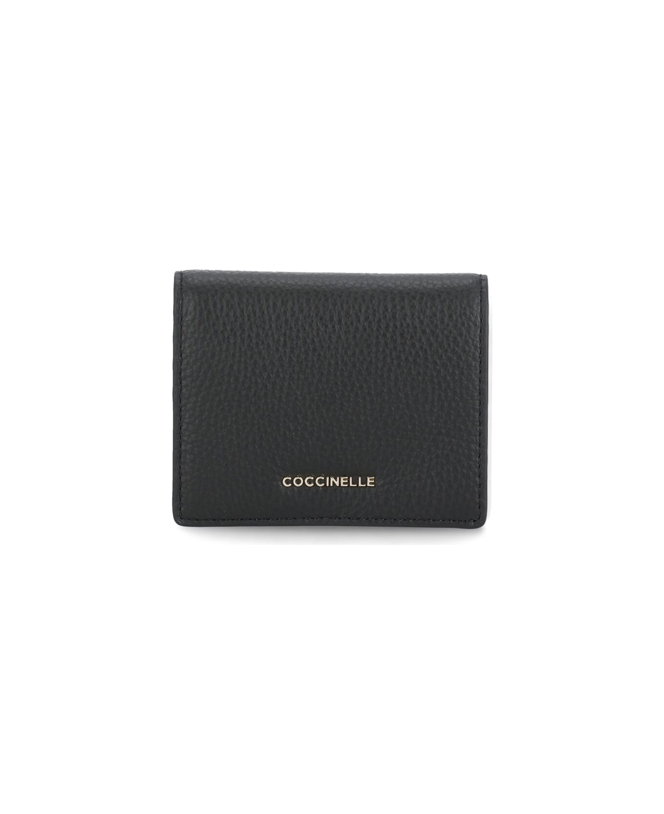 Coccinelle Metallic Soft Wallet - Black