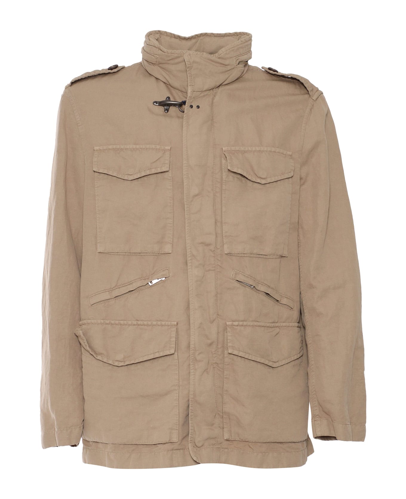Fay Explorer Field Jacket - BROWN
