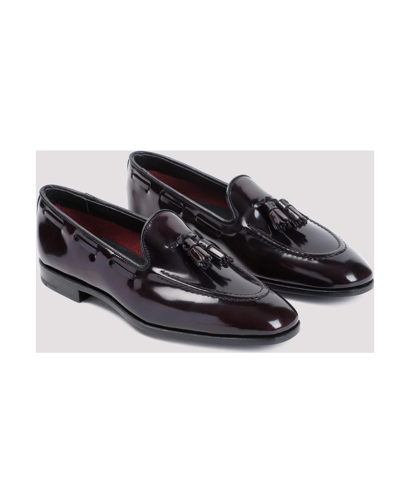 Church's Maidstone Loafers - Ady Burgundy フラットシューズ