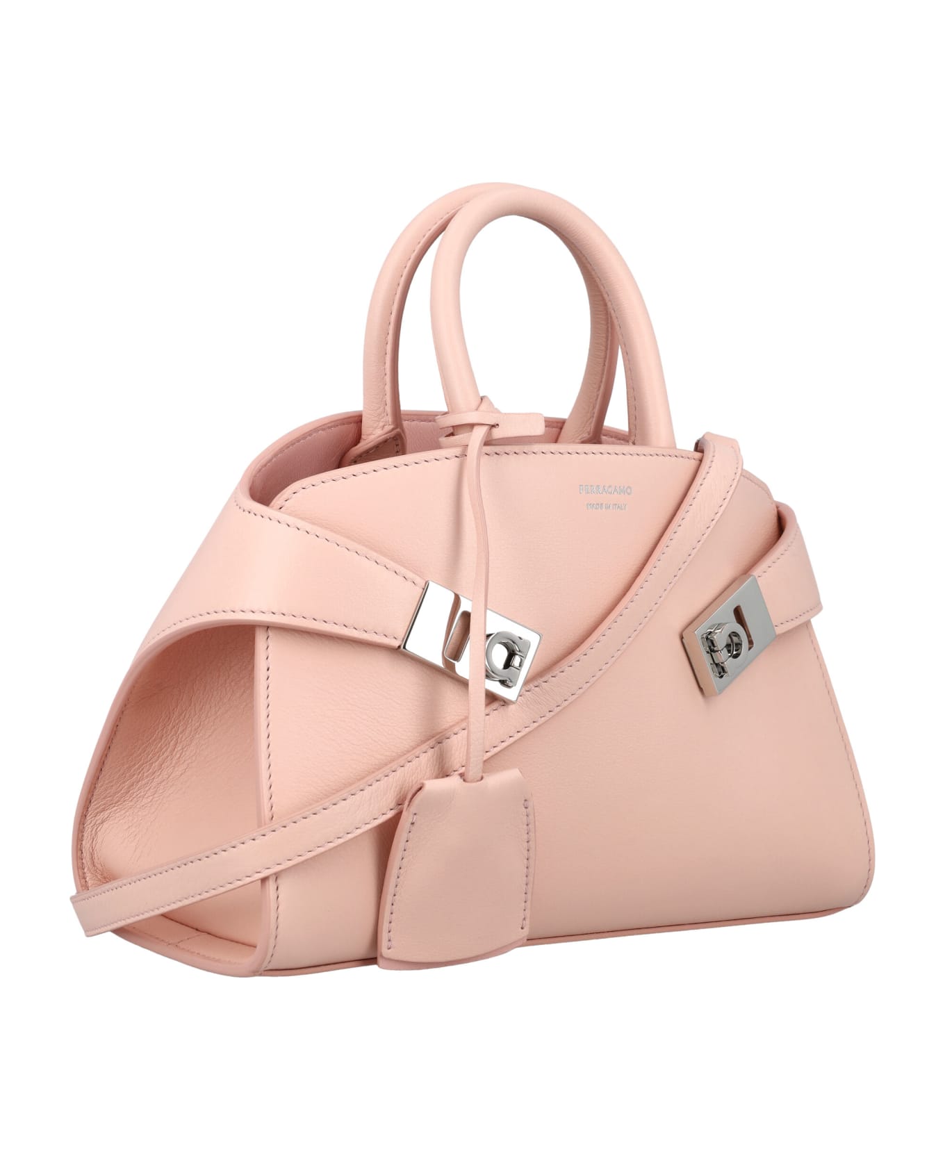 Ferragamo Hug Mini Handbag - NYLUND PINK || NYLUND PINK トートバッグ