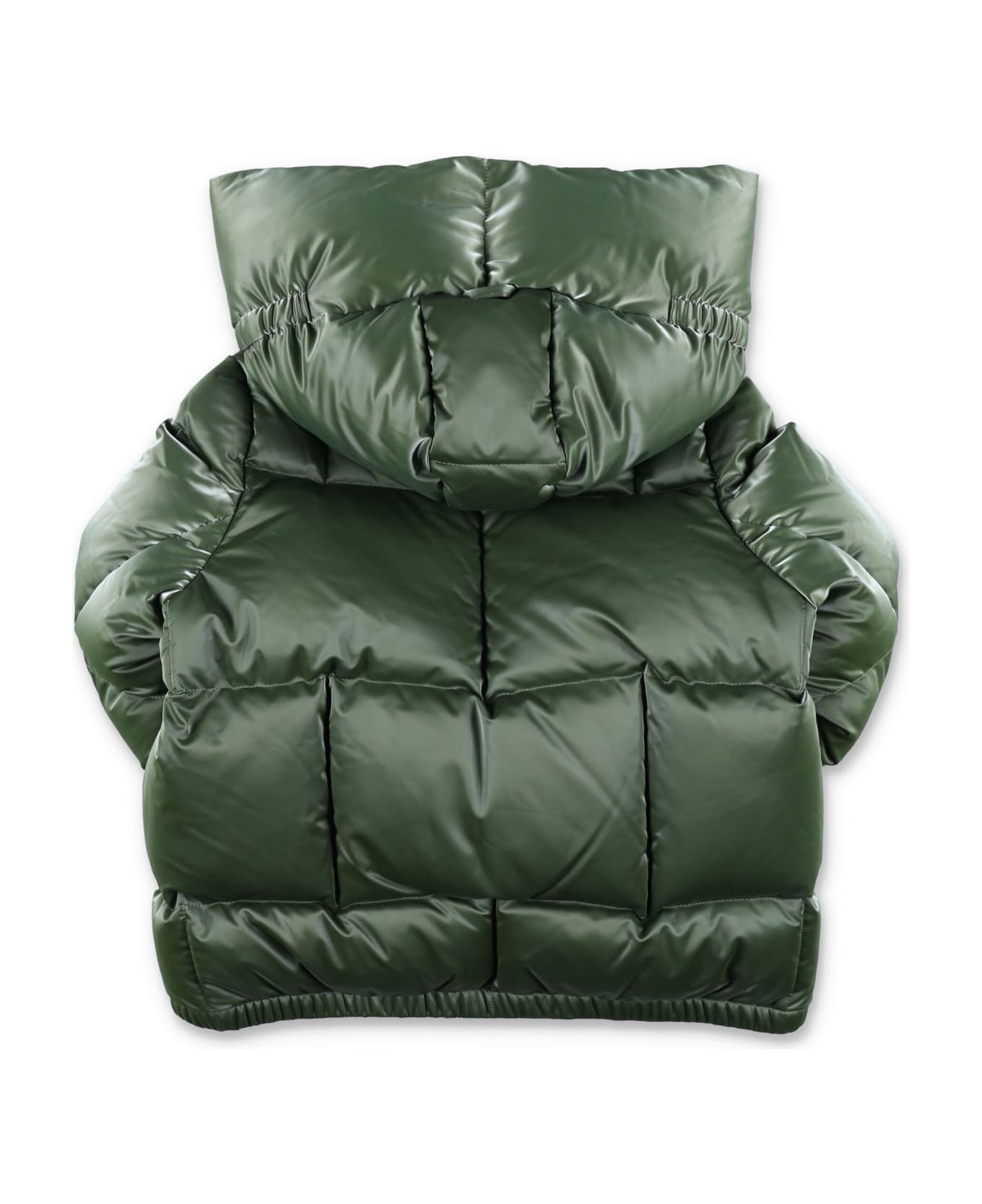 K-Way Esonne Heavy Brick-line Quilted Jacket - GREEN