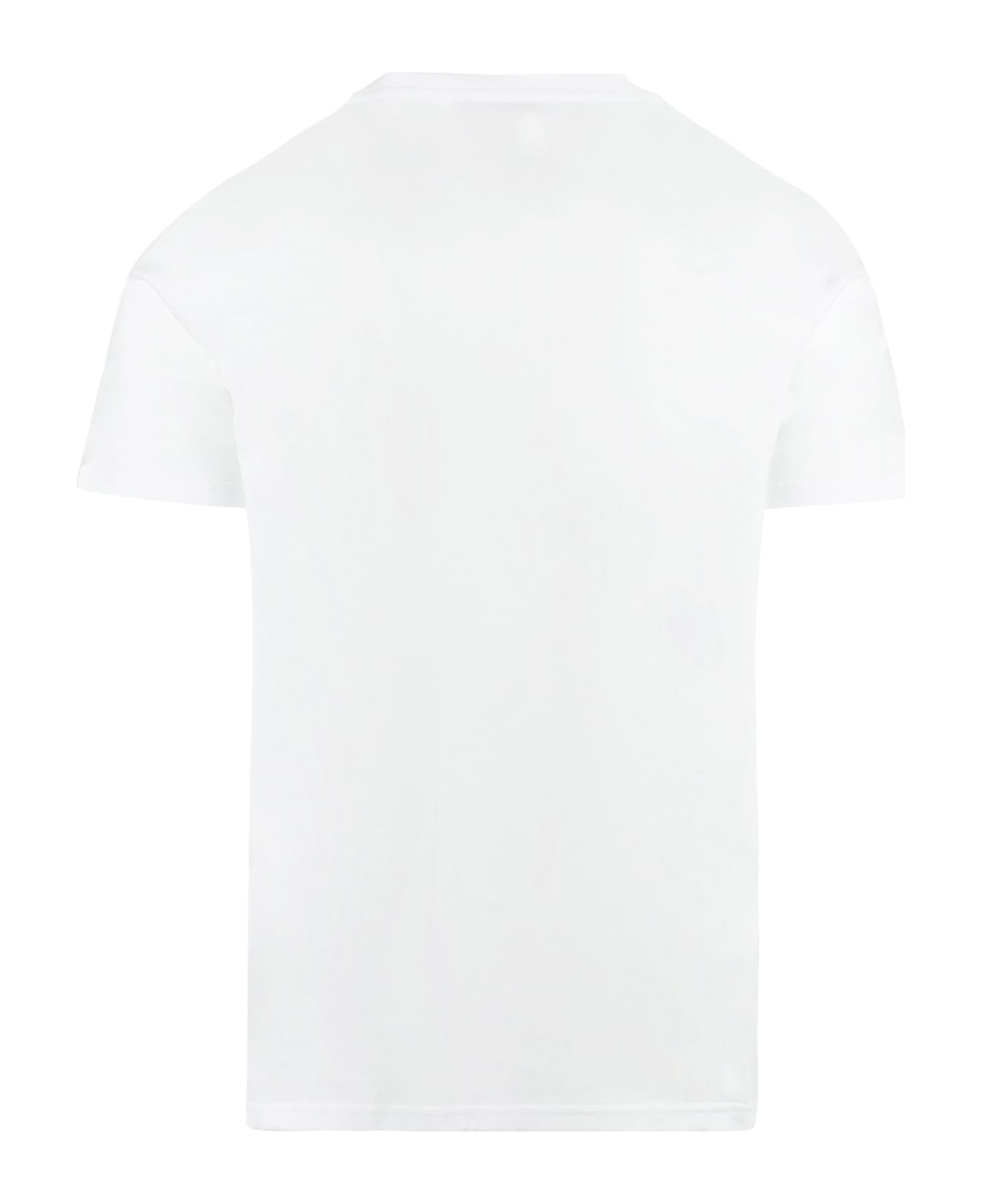 Alexander McQueen Cotton Crew-neck T-shirt - White