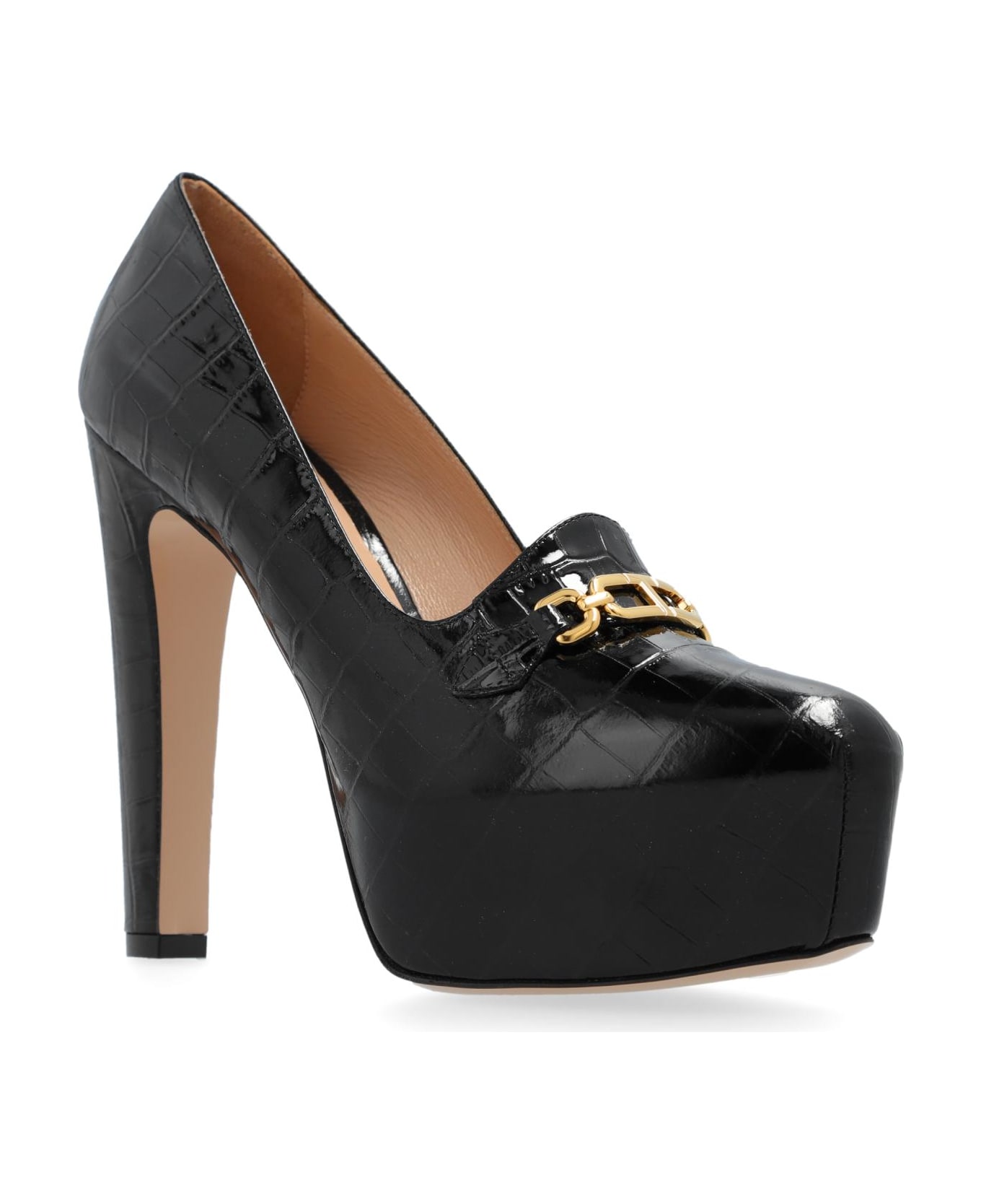 Tom Ford Leather Heeled Shoes - Black