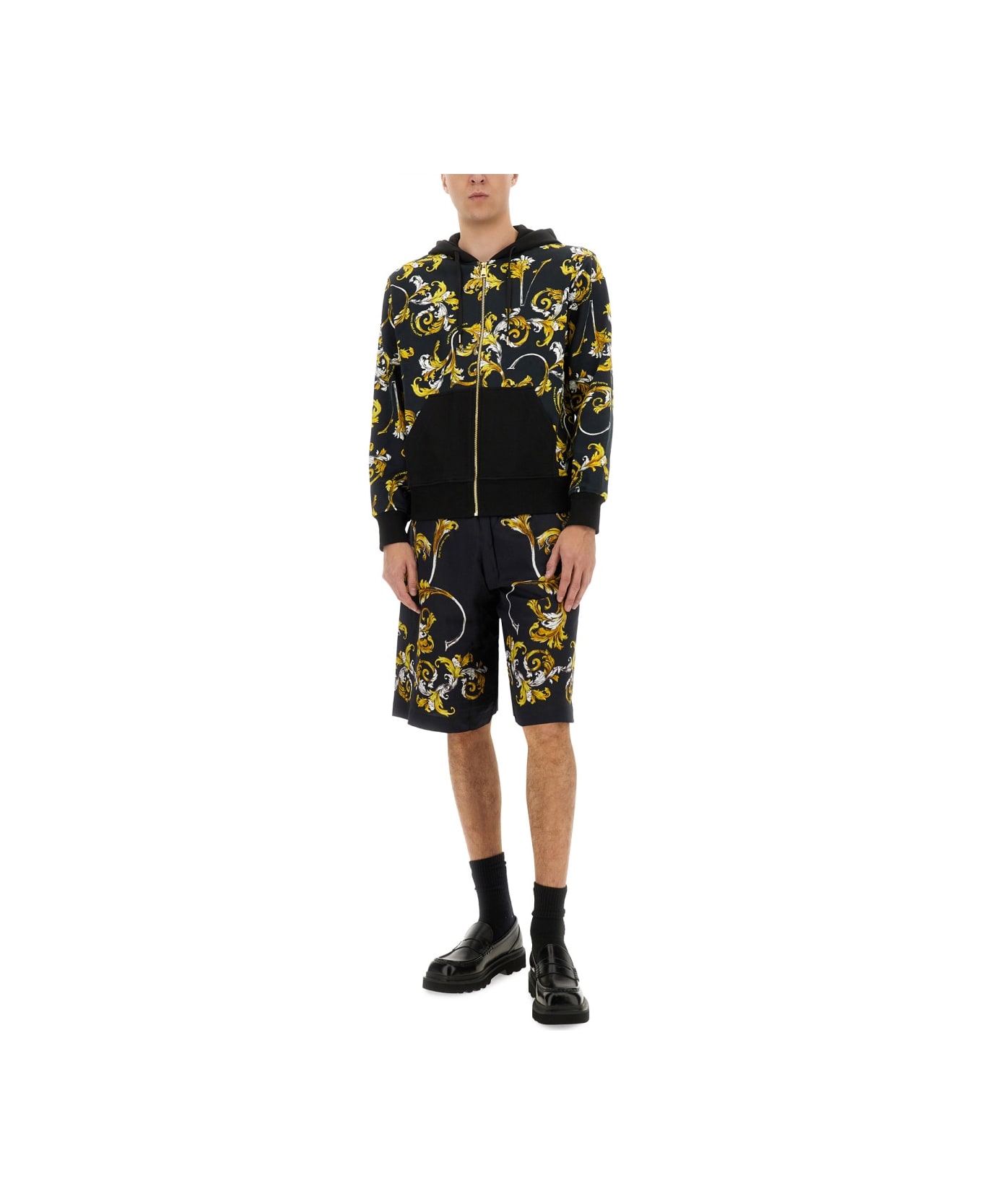Versace Jeans Couture Hoodie - BLACK